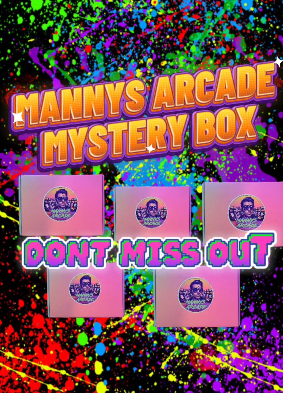 RETRO GAME MYSTERY BOX