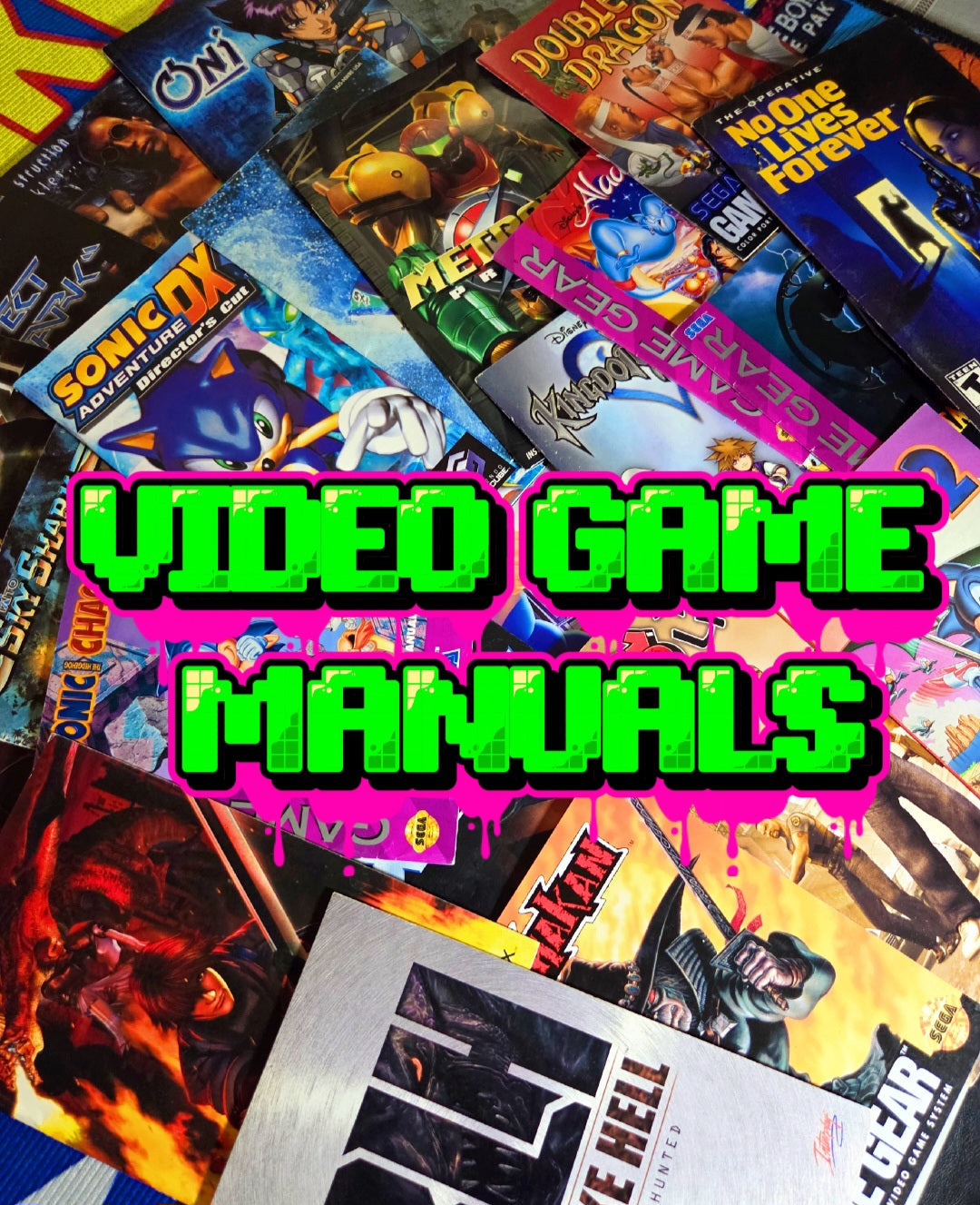 VIDEO GAME MANUALS