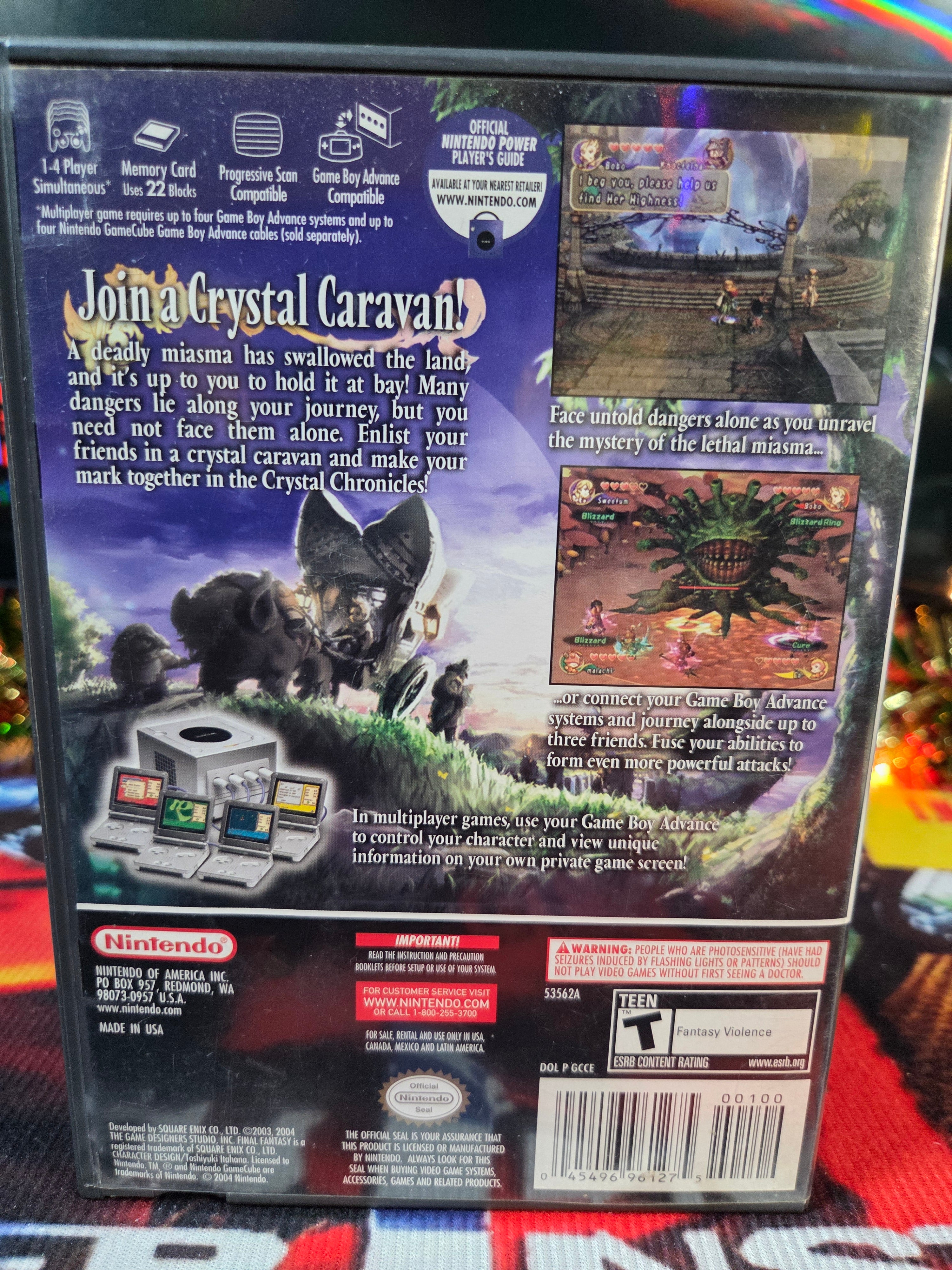 FINAL FANTASY CRYSTAL CHRONICLES-GAMECUBE