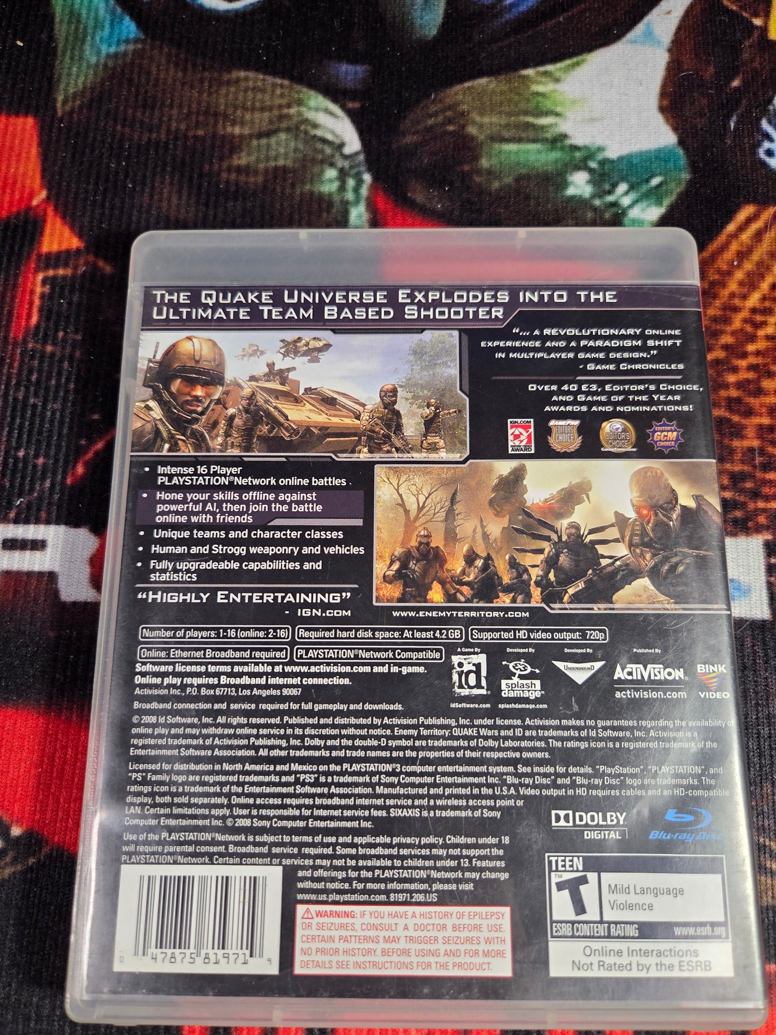 QUAKE WARS-PS3