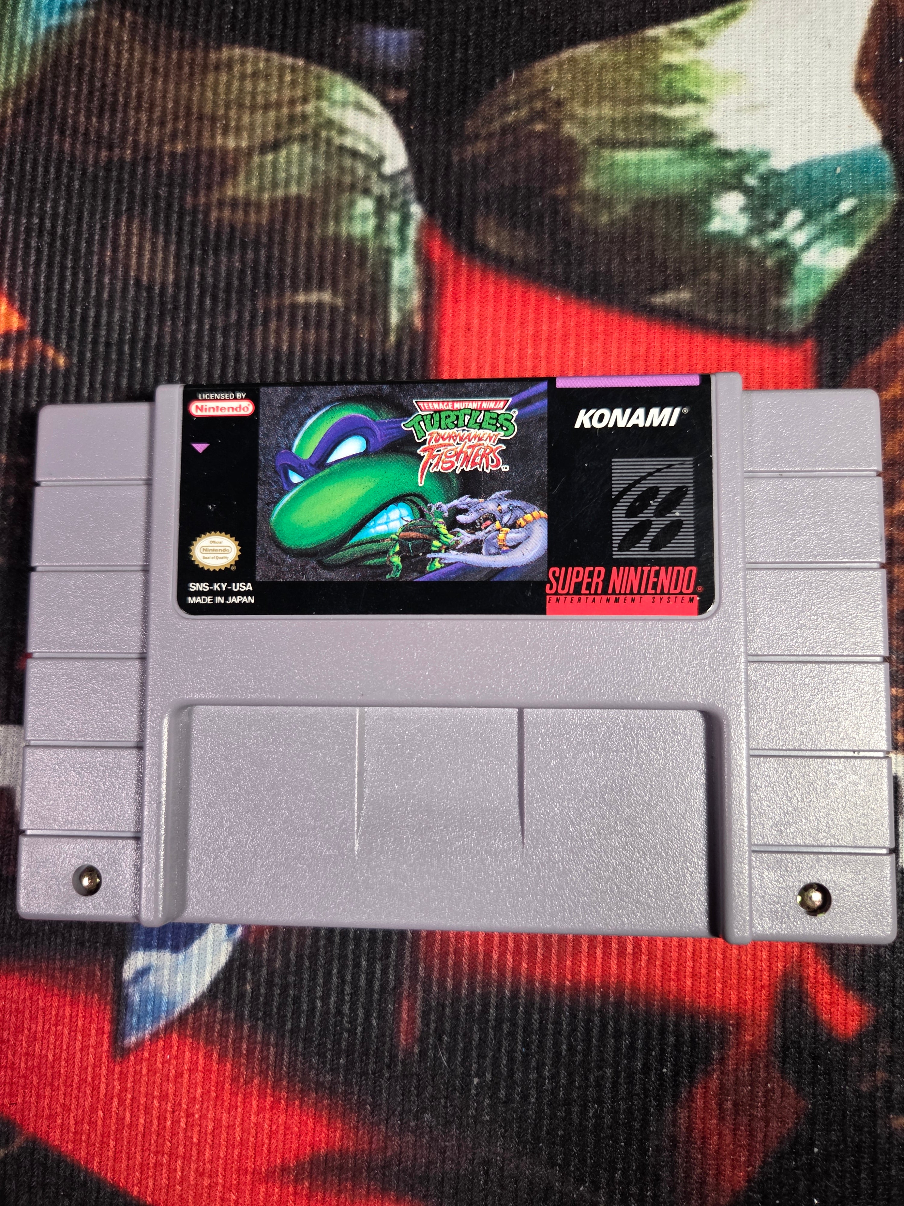 TEENAGE MUTANT NINJA TURTLES TOURNAMENT FIGHTERS-SNES