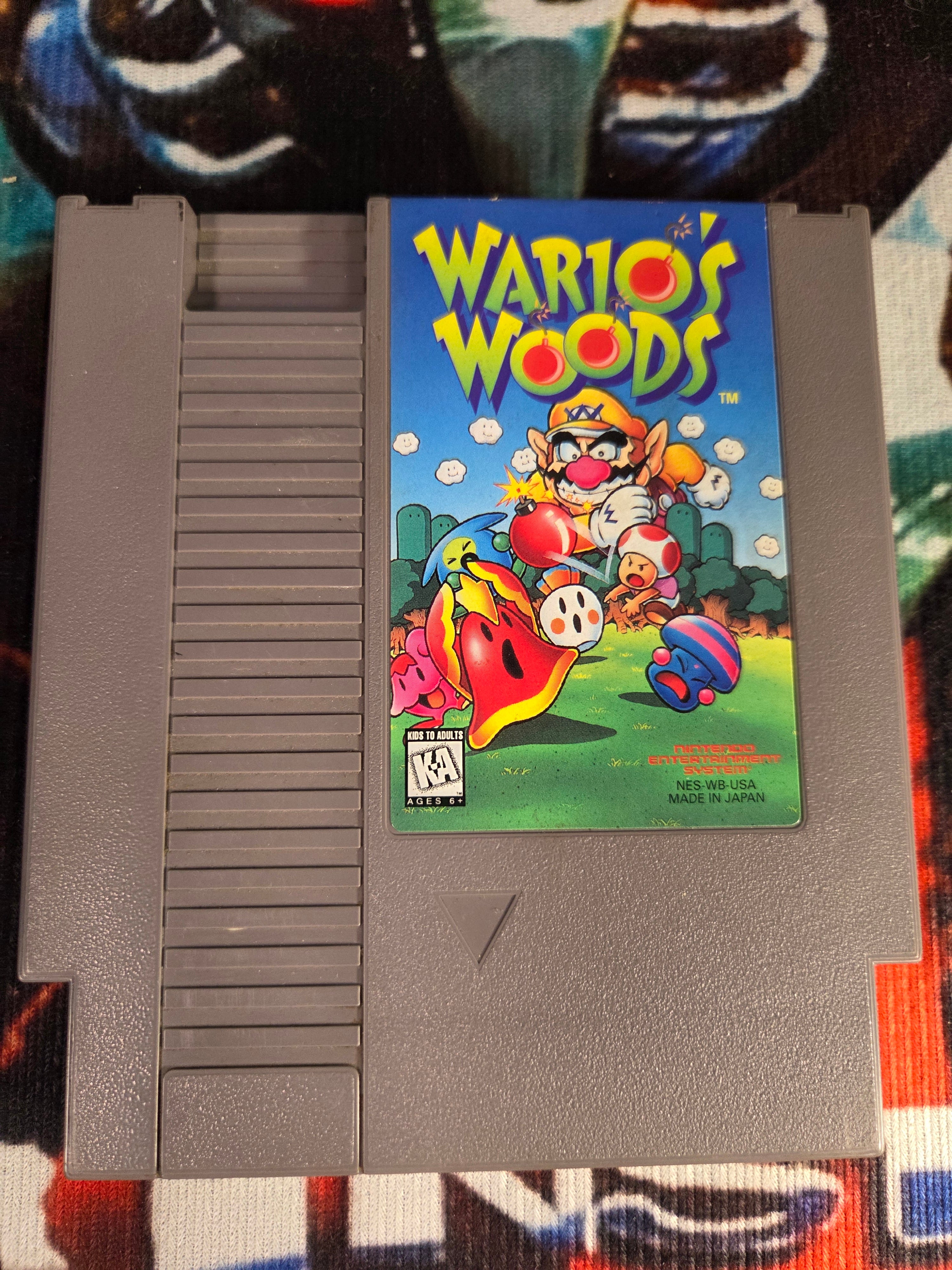 WARIO'S WOODS-NES