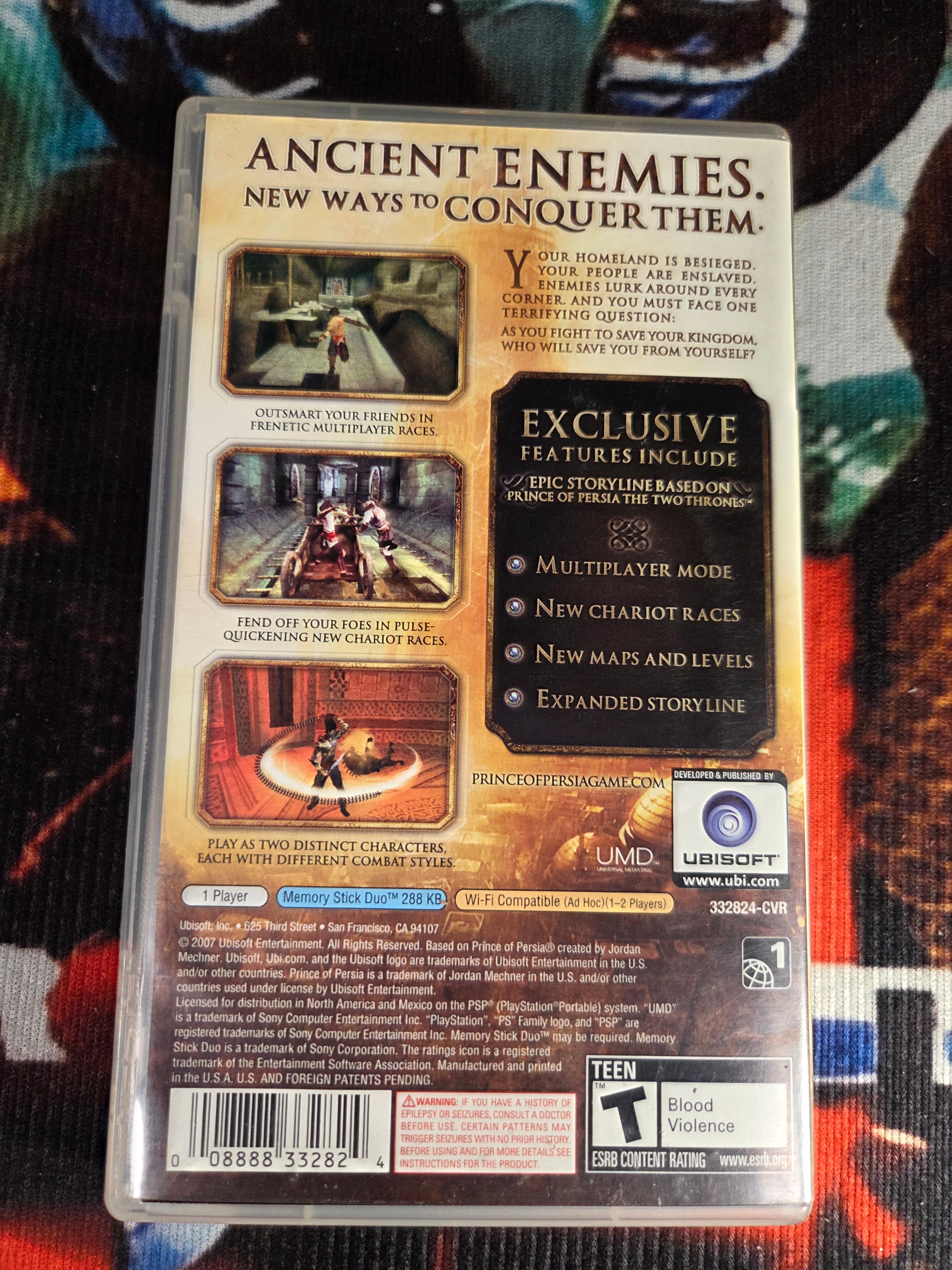 PRINCE OF PERSIA RIVAL SWORDS
