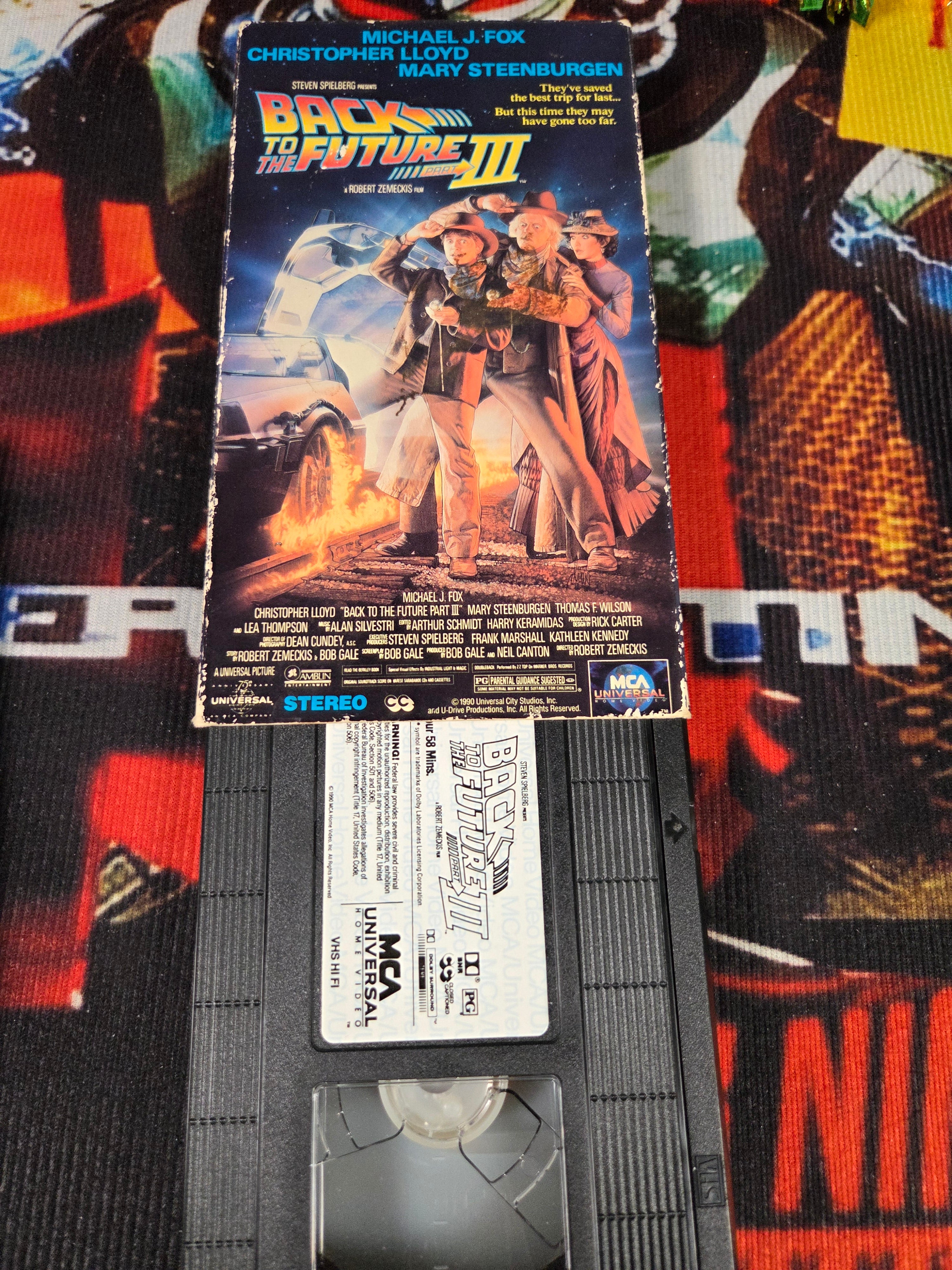 BACK TO THE FUTURE III-VHS
