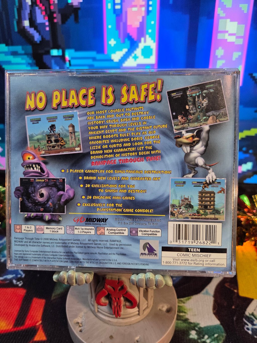 RAMPAGE THROUGH TIME-PS1