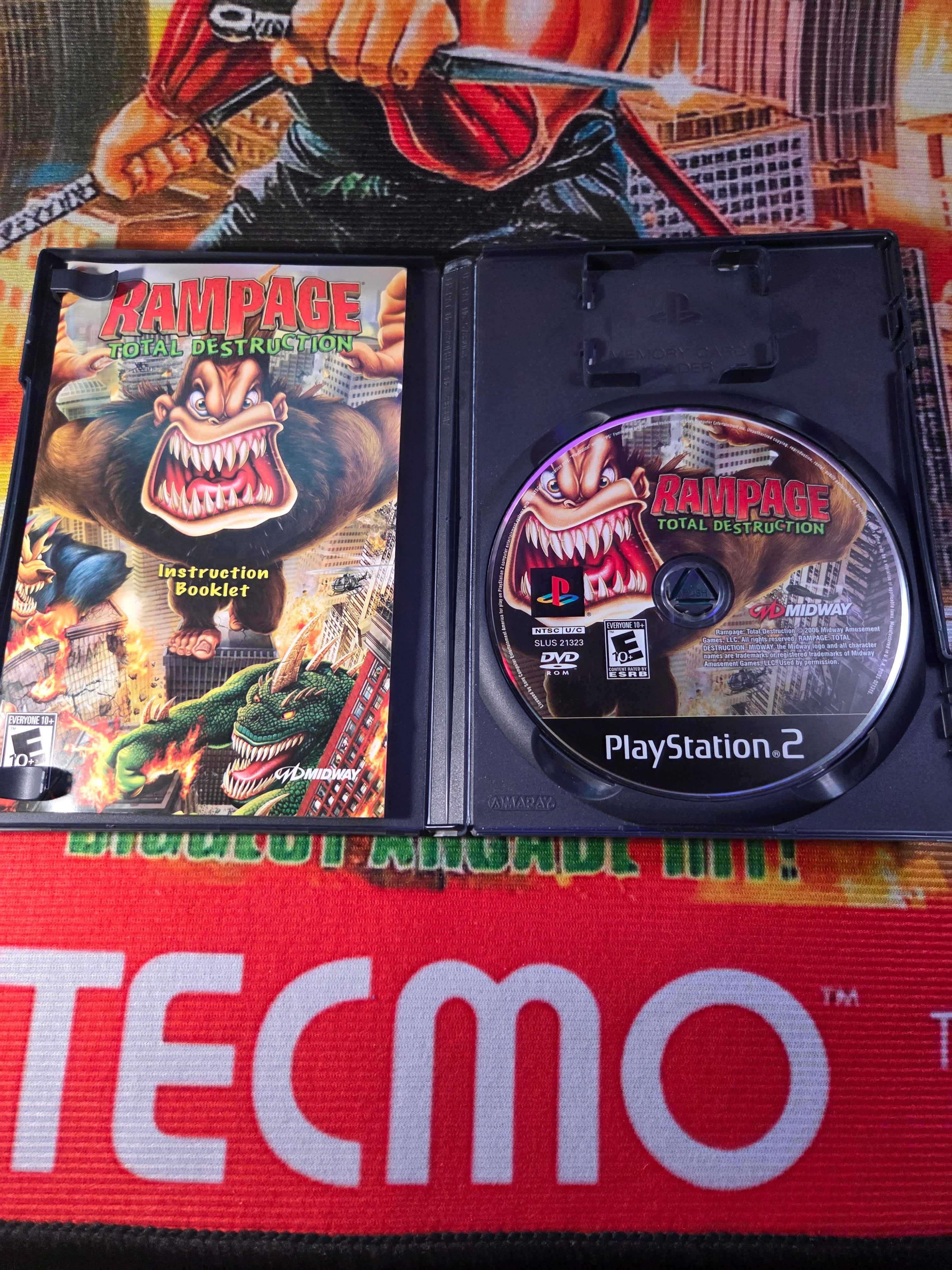 RAMPAGE TOTAL DESTRUCTION-PS2