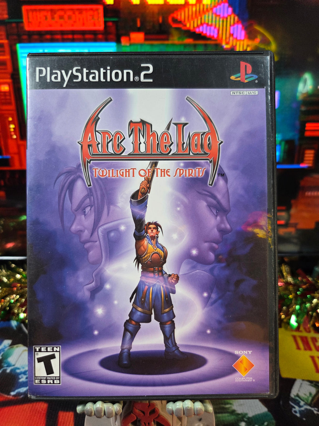 ARC THE LAD TWILIGHT OF THE SPIRITS-PS2