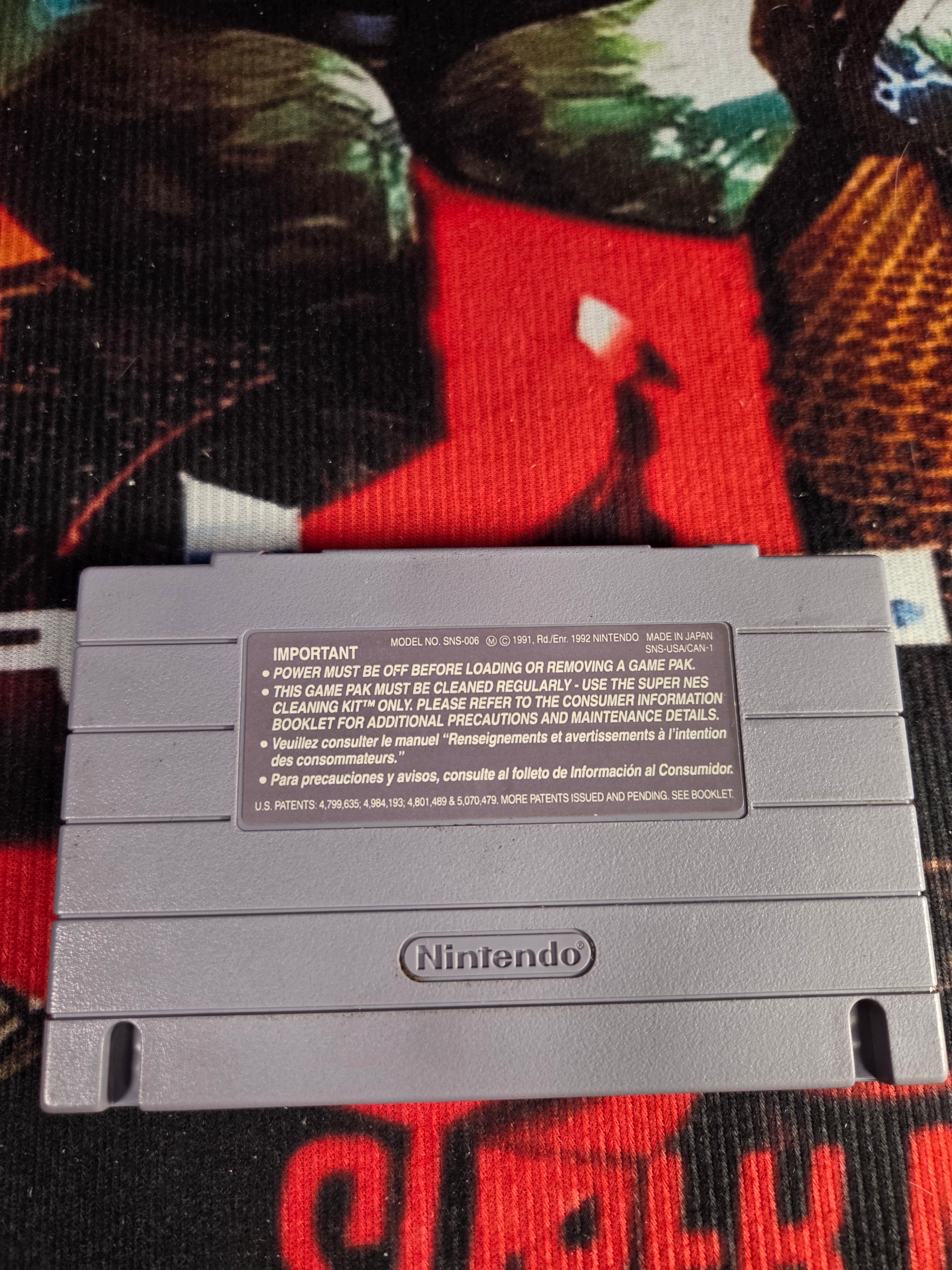 BRAM STOKERS DRACULA-SNES