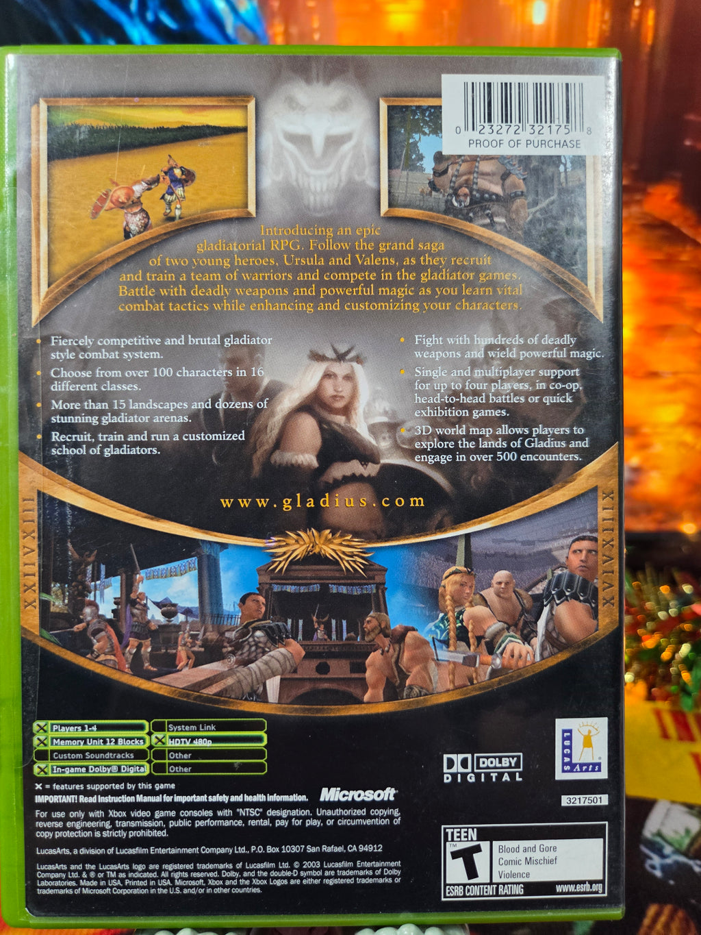 GLADIUS-XBOX