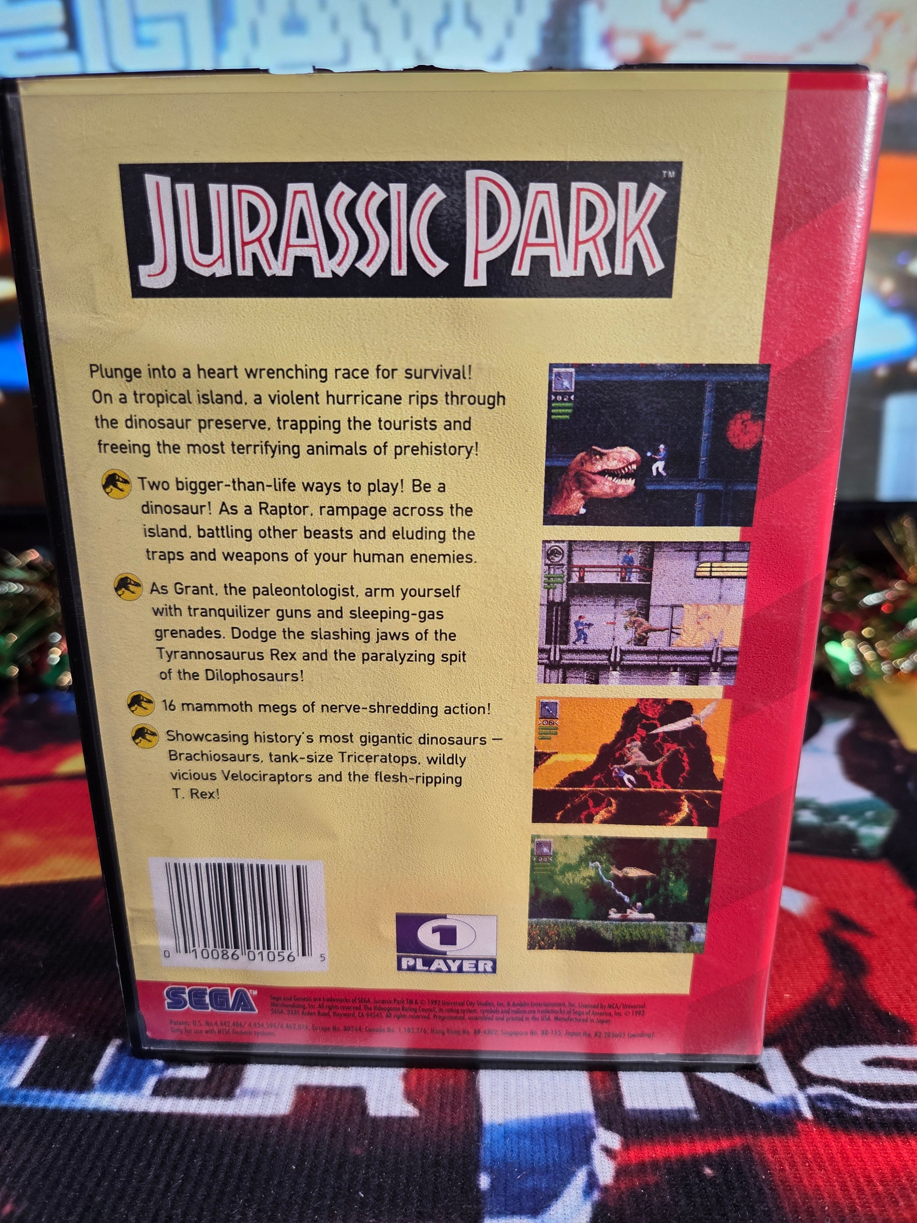 JURASSIC PARK-SEGA GENESIS