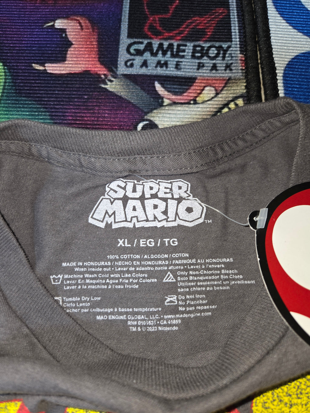 SUPER MARIO BROS-TSHIRT [XL]