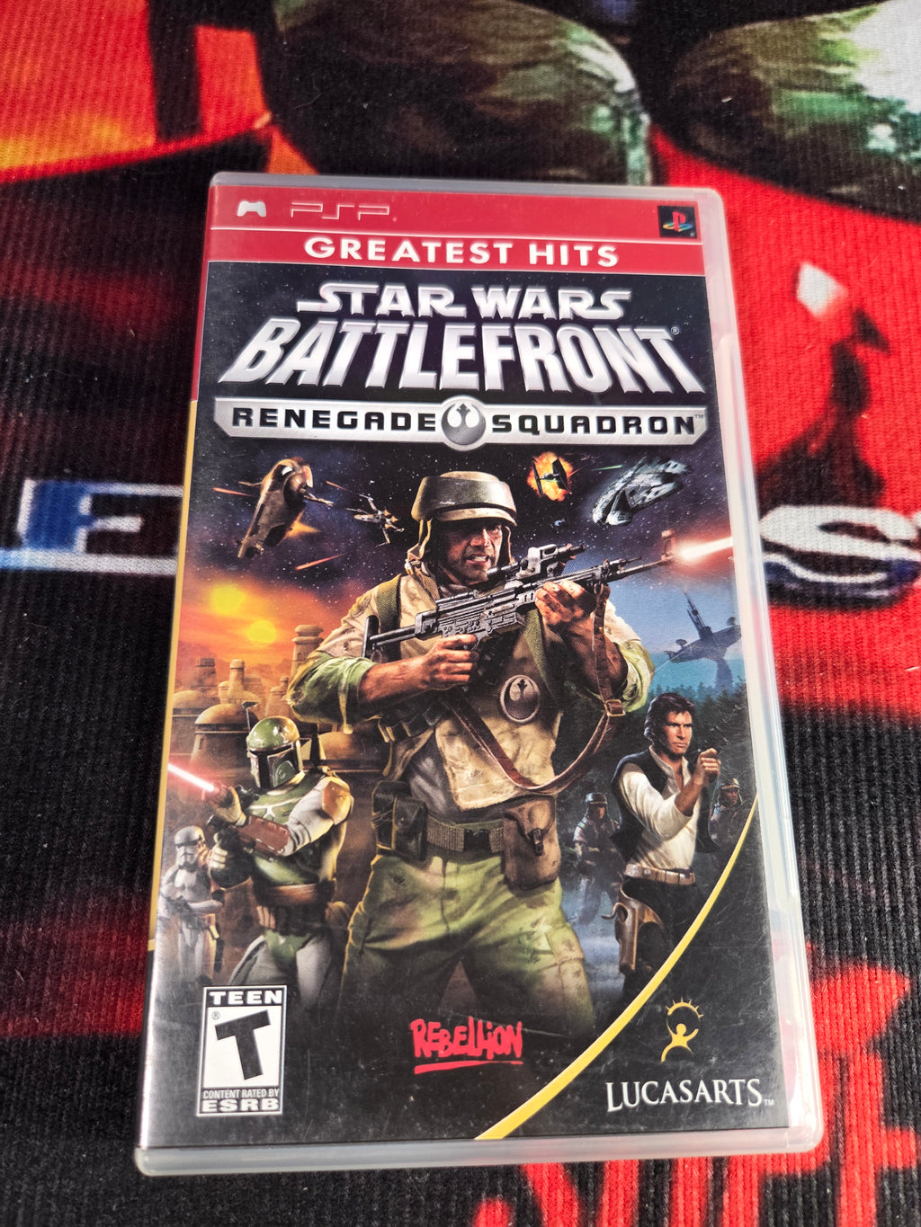 STAR WARS BATTLE FRONT RENEGADE SQUADRON-PSP