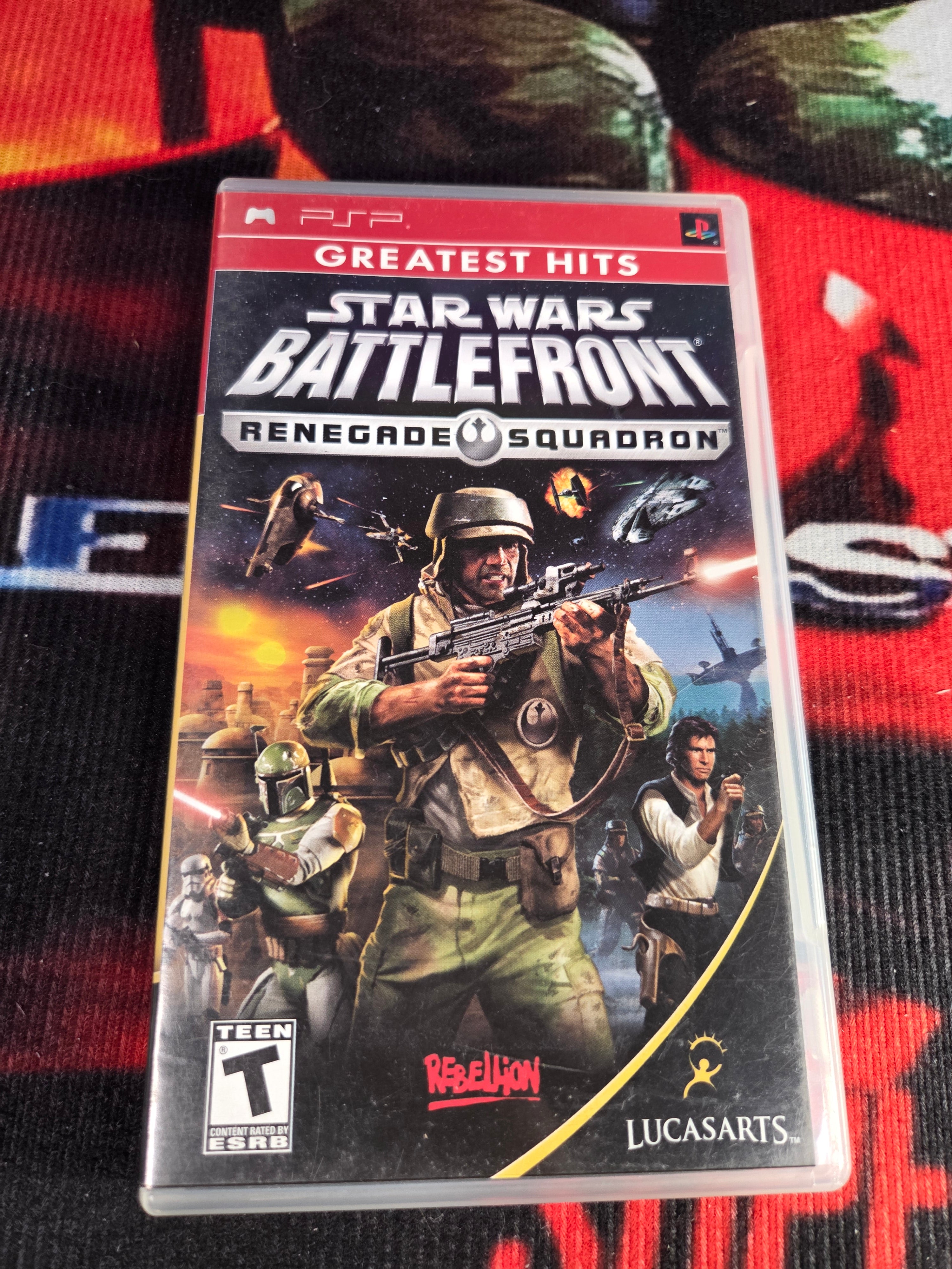 STAR WARS BATTLE FRONT RENEGADE SQUADRON-PSP