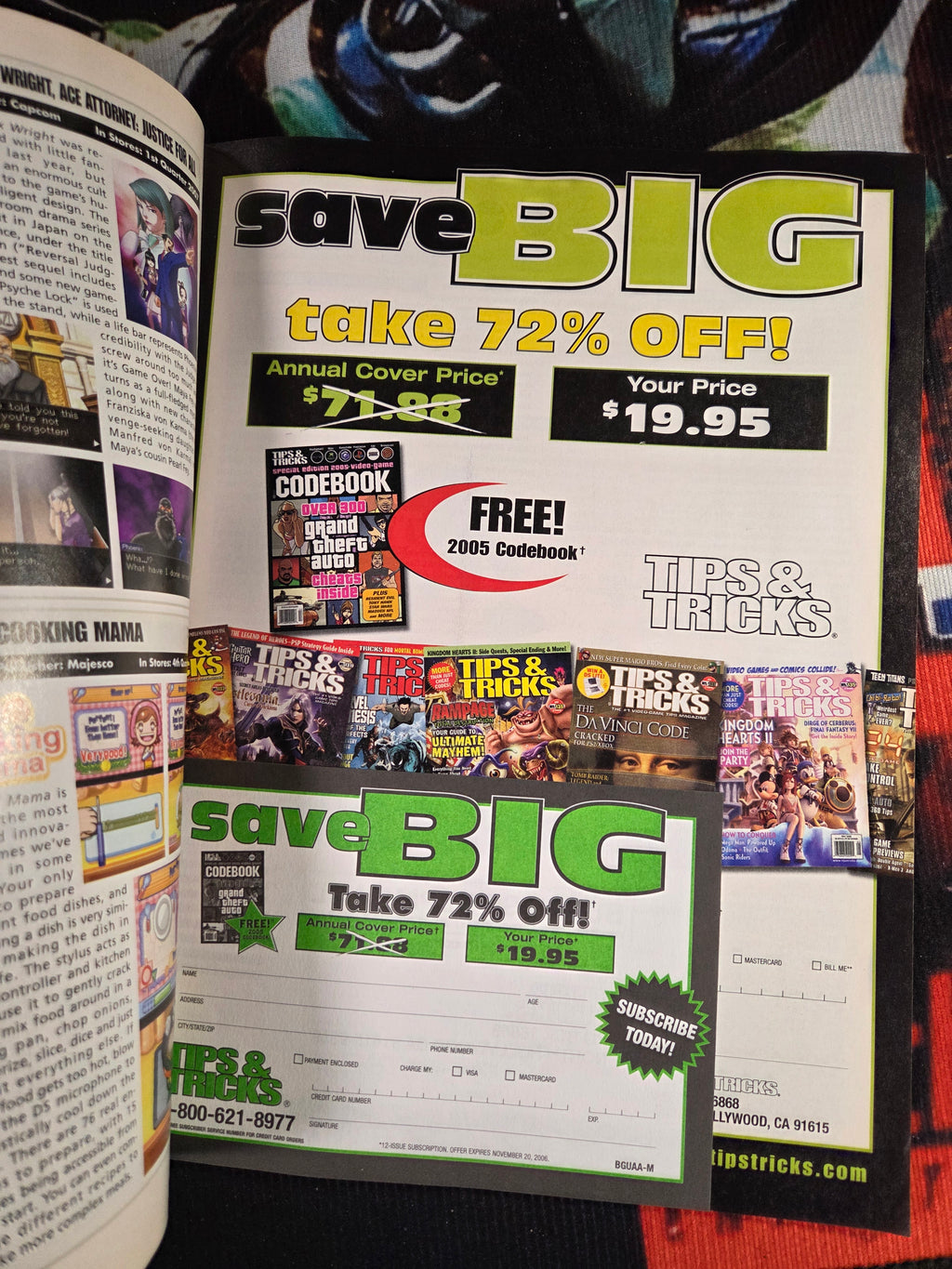 TIPS & TRICKS MAGAZINE #138 NARUTO ULTIMATE NINJA