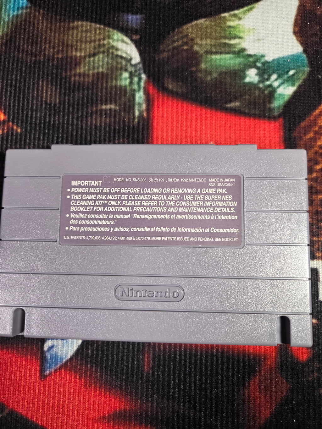 TEENAGE MUTANT NINJA TURTLES TOURNAMENT FIGHTERS-SNES