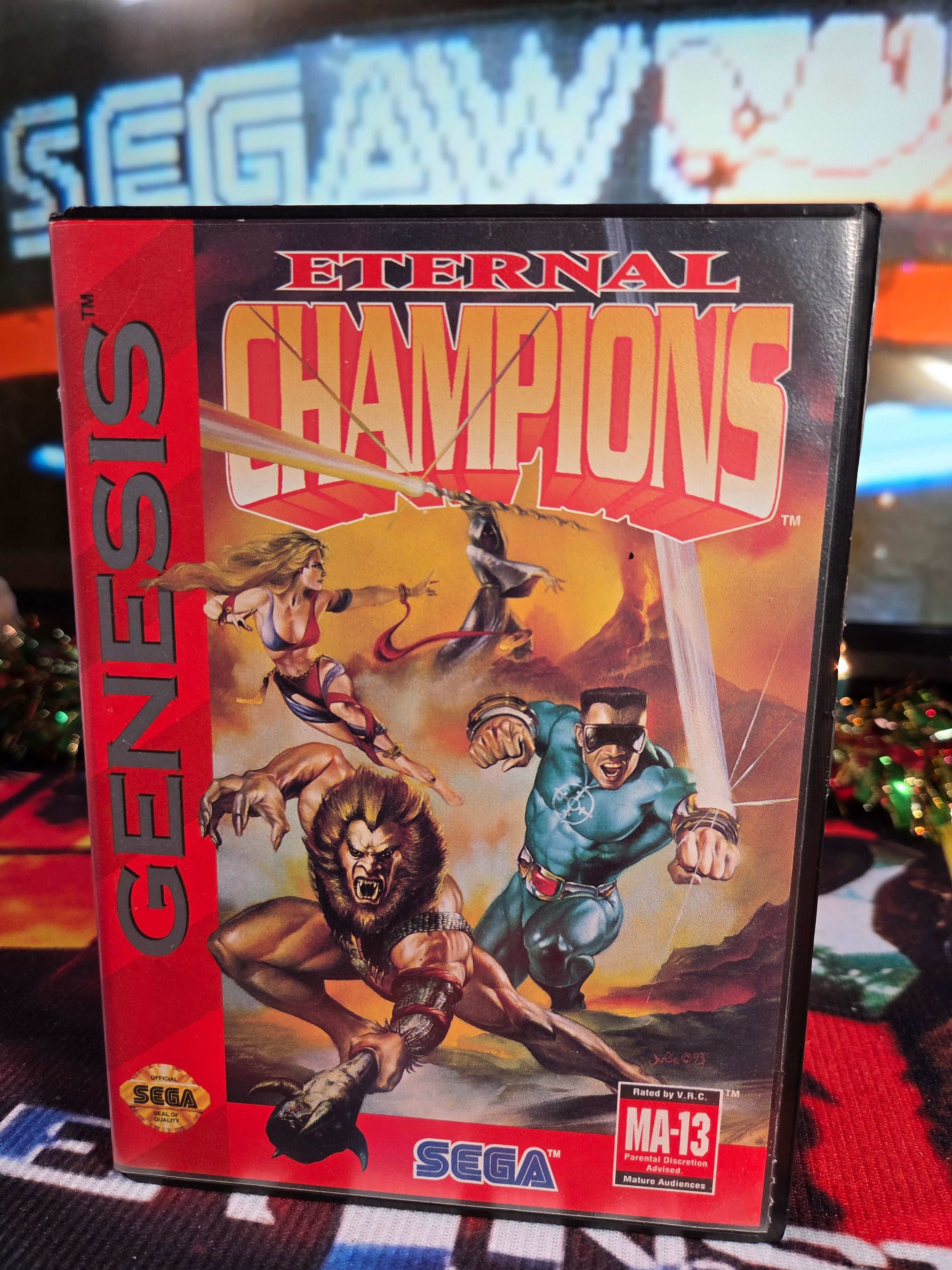 ETERNAL CHAMPIONS-SEGA GENESIS