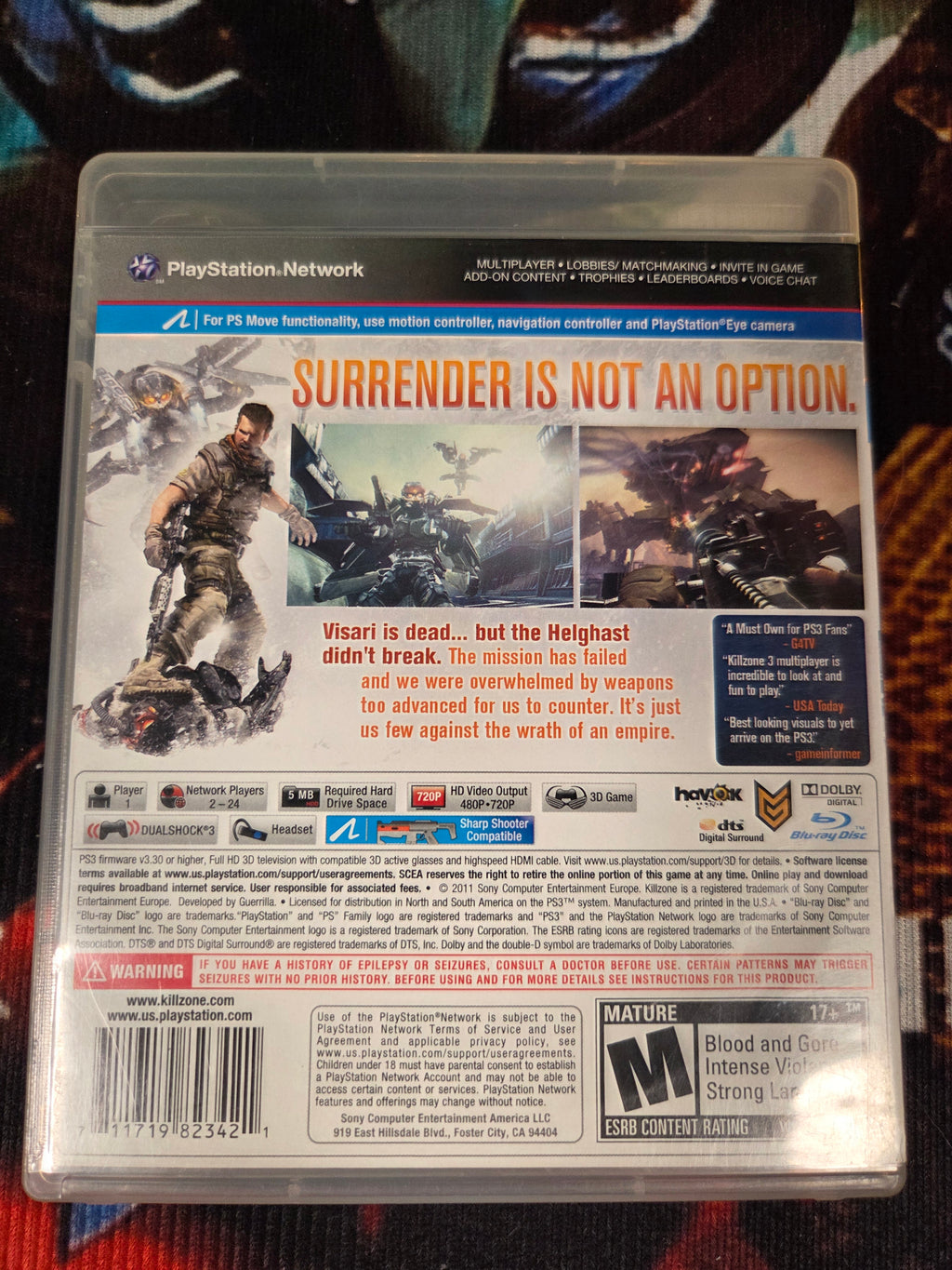 KILL ZONE 3-PS3
