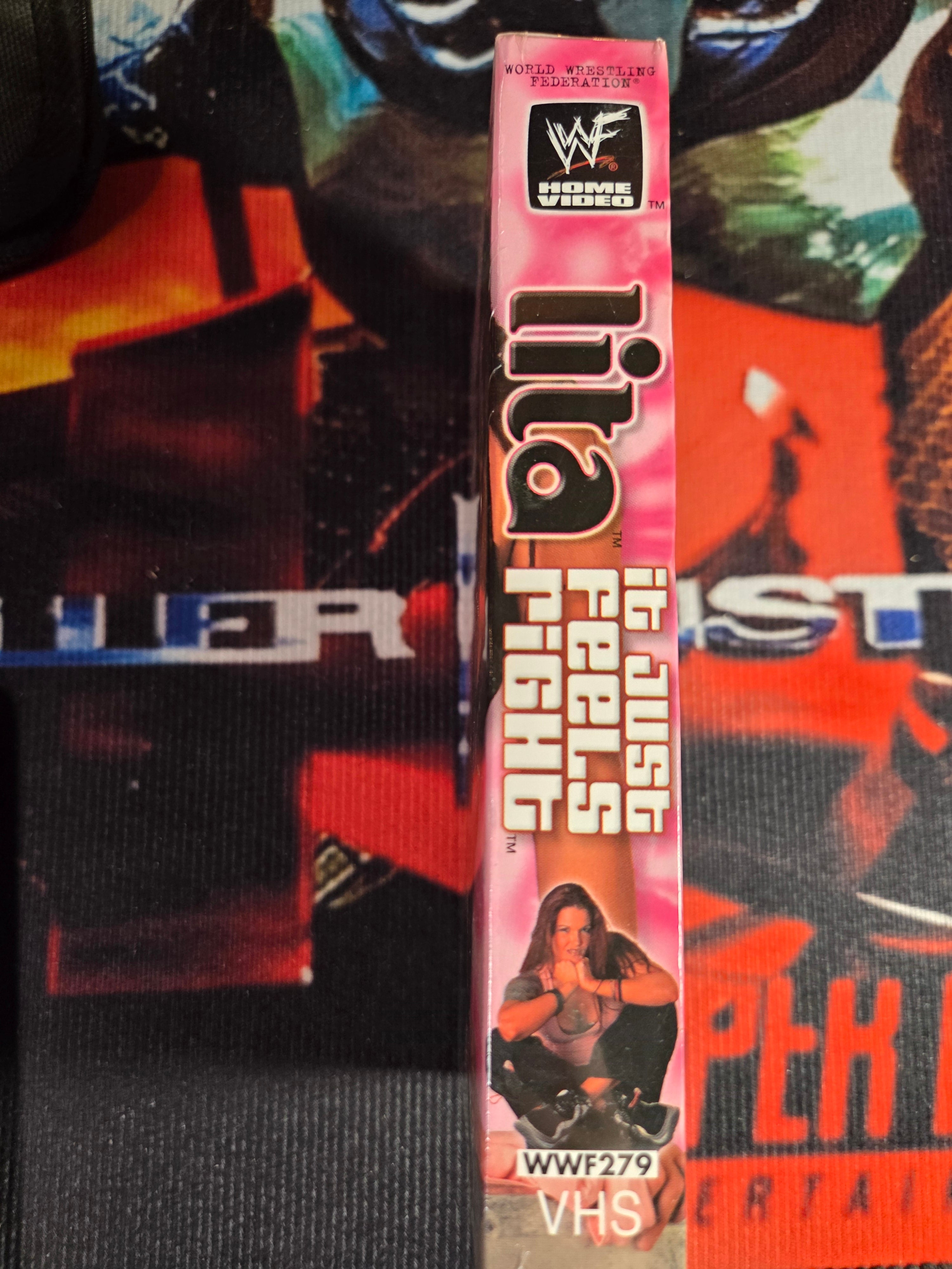 LITA IT JUST FEELS RIGHT-VHS