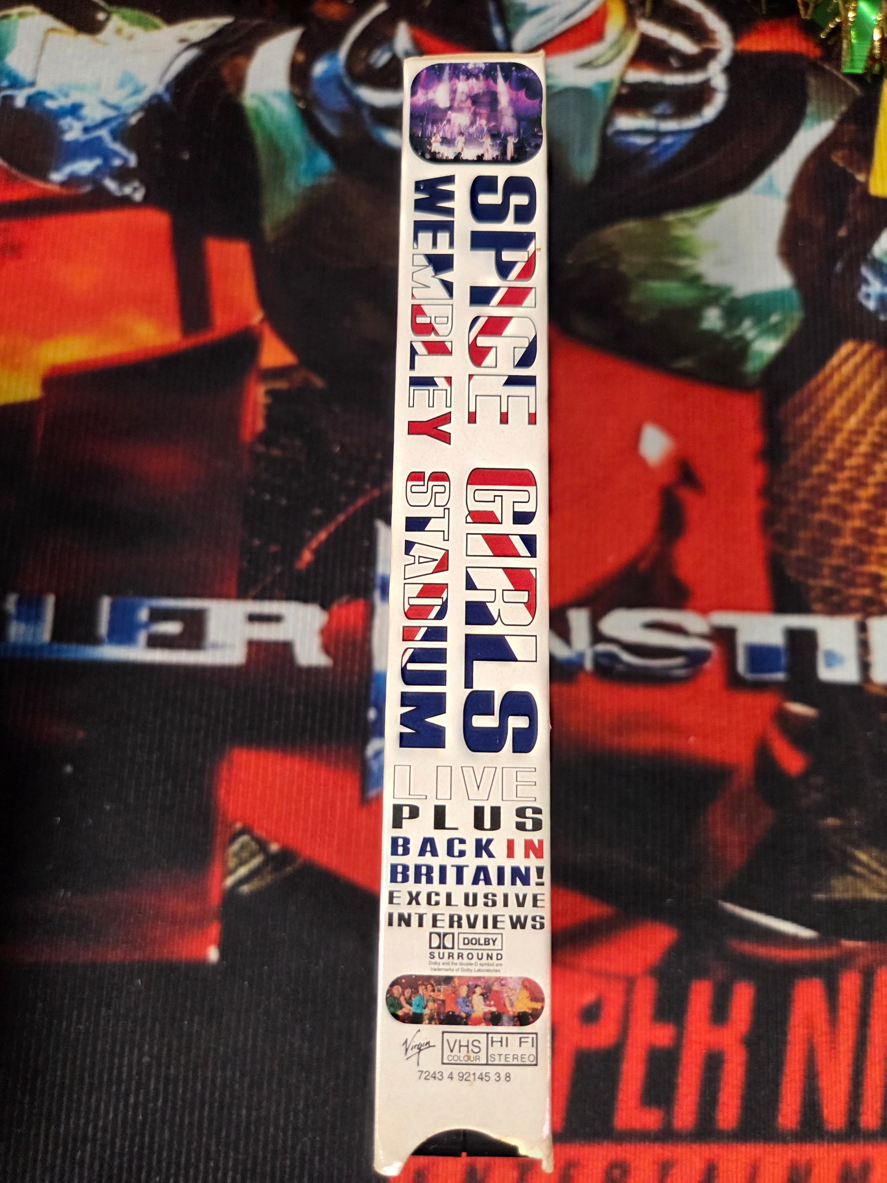 SPICE GIRLS LIVE AT WEMBLEY STADIUM-VHS