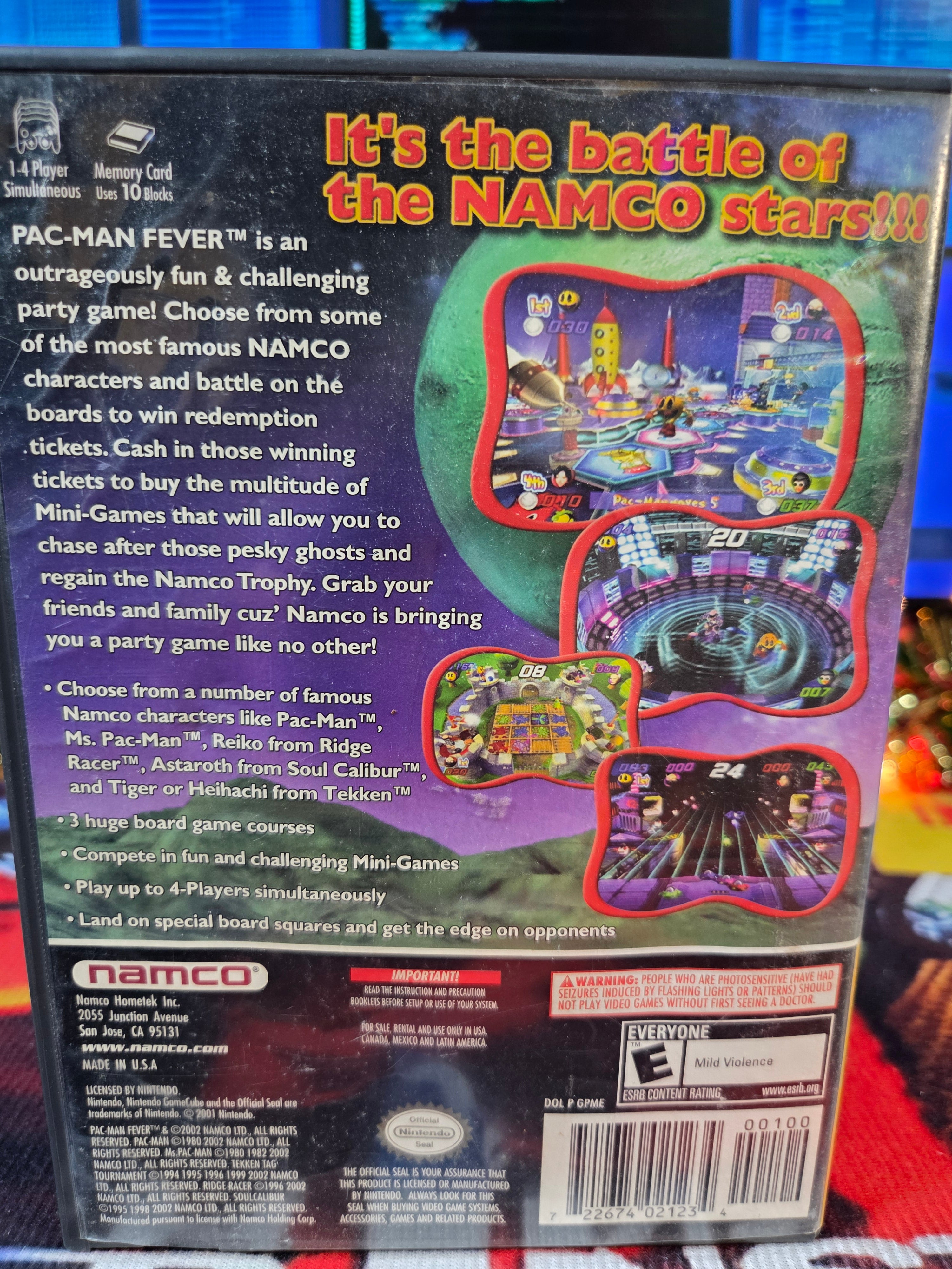 PAC MAN FEVER-GAMECUBE