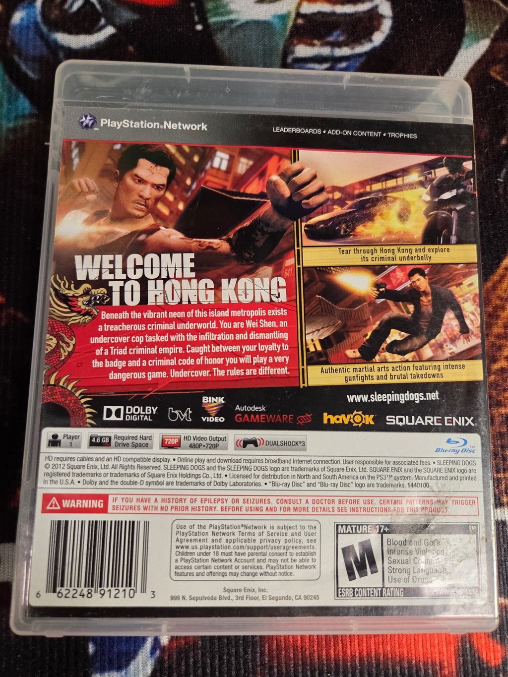 SLEEPING DOGS-PS3