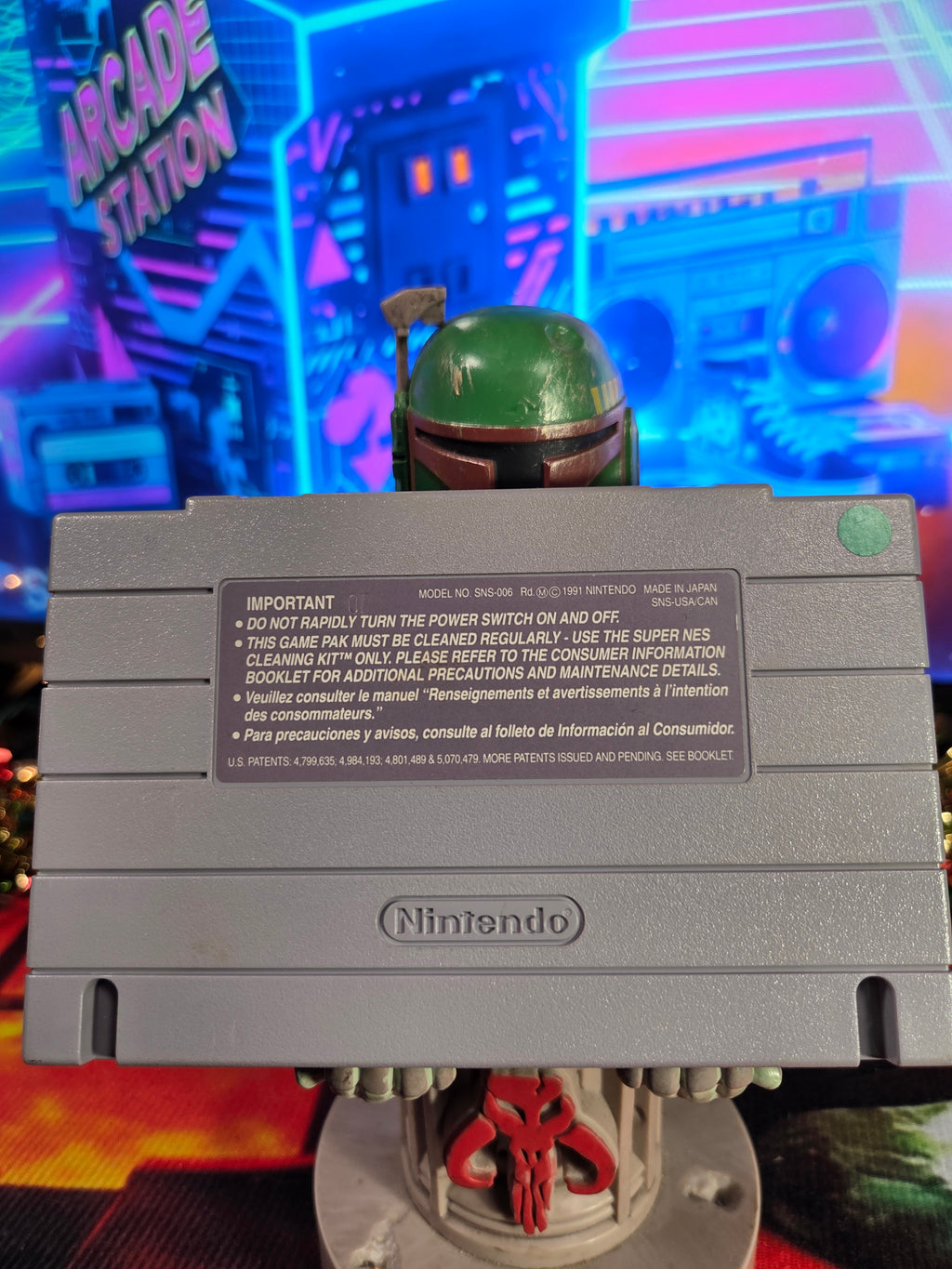 CHUCK ROCK-SNES