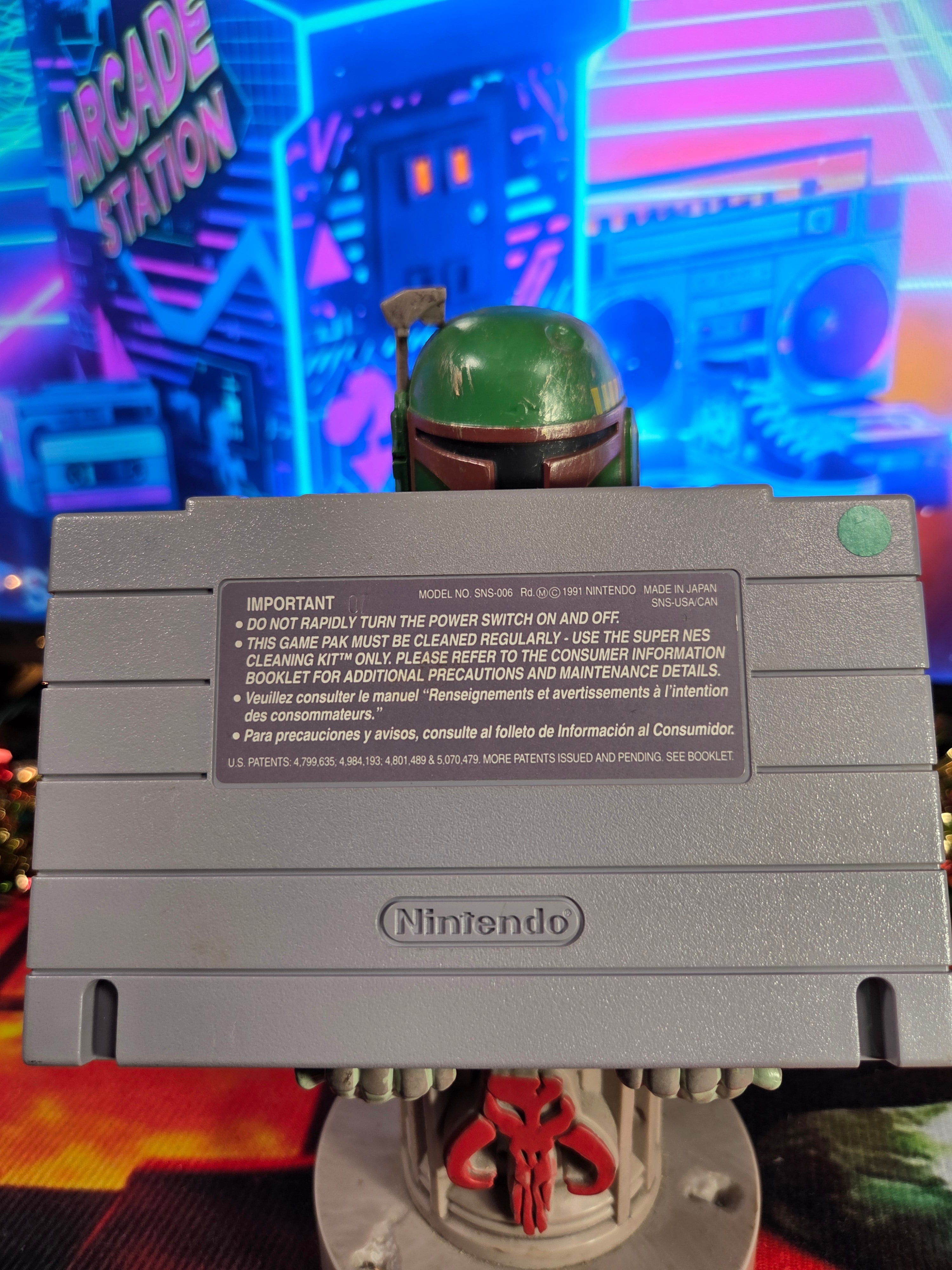 CHUCK ROCK-SNES