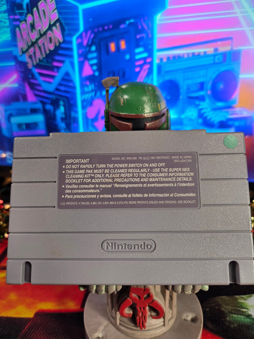 CHUCK ROCK-SNES