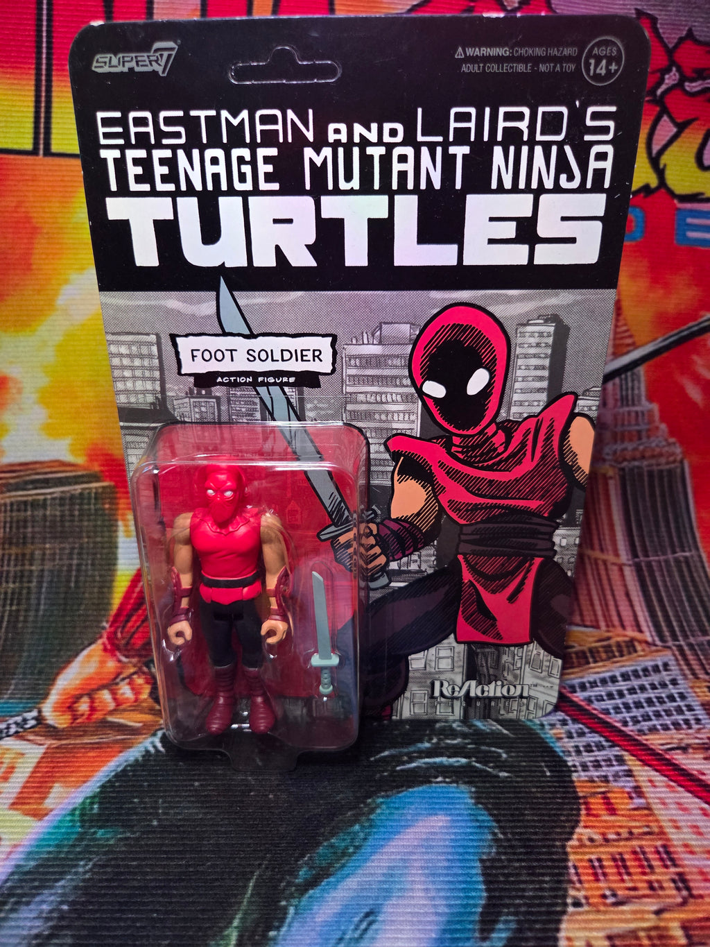 TEENAGE MUTANT NINJA TURTLES FOOT SOLDIER FIGURE