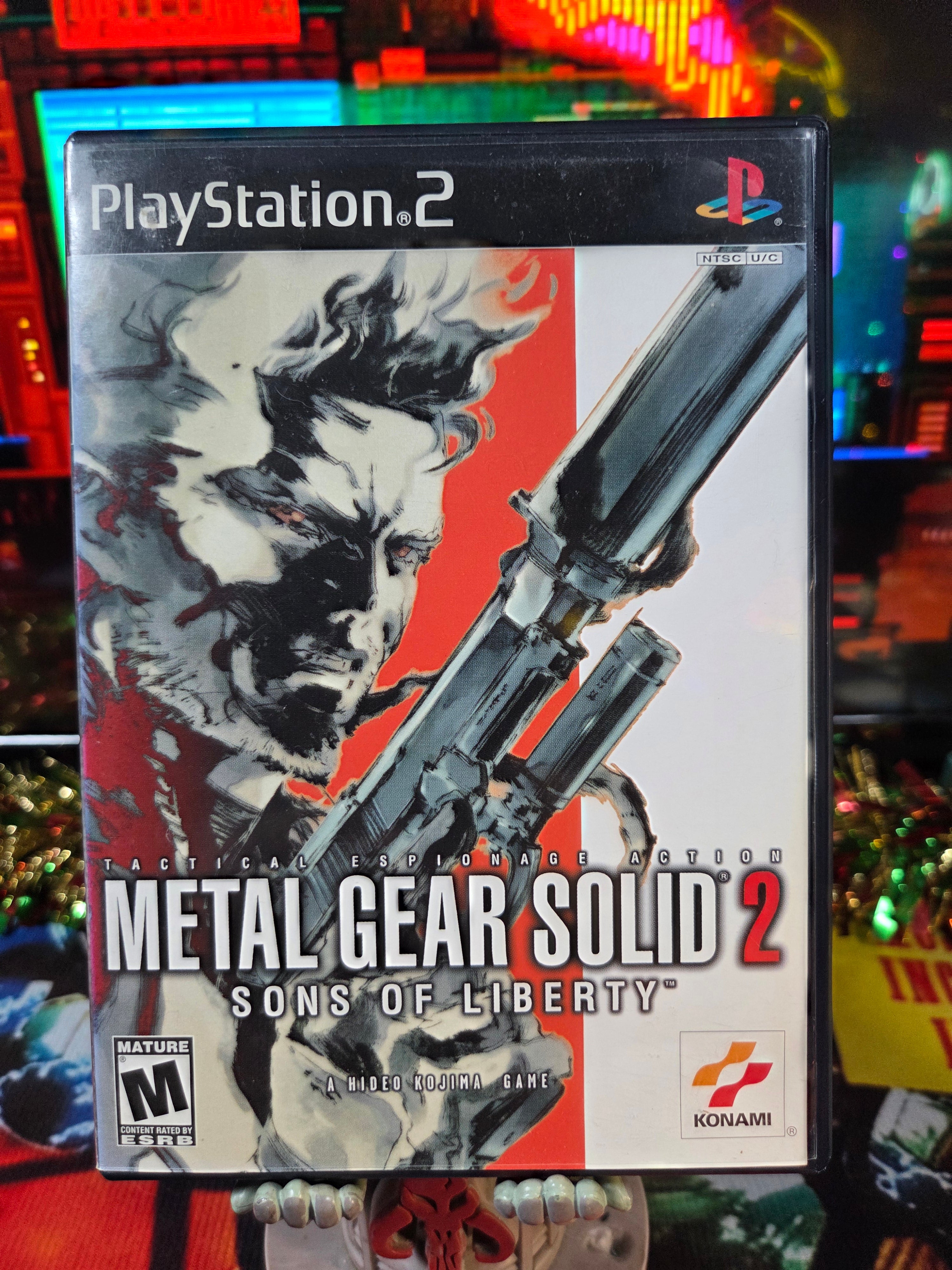 METAL GEAR SOLID 2 SONS OF  LIBERTY-PS2