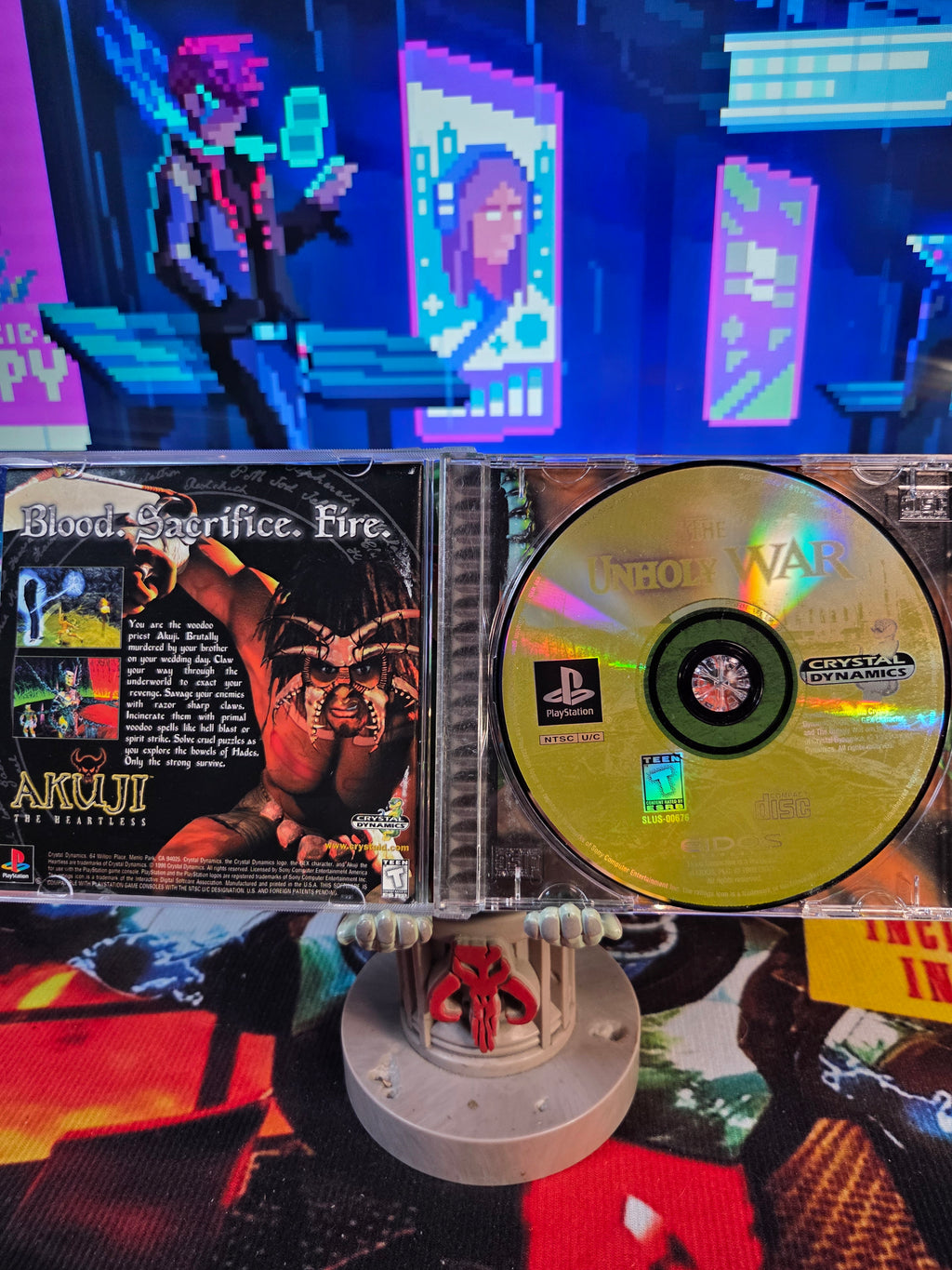 THE UNHOLY WAR-PS1