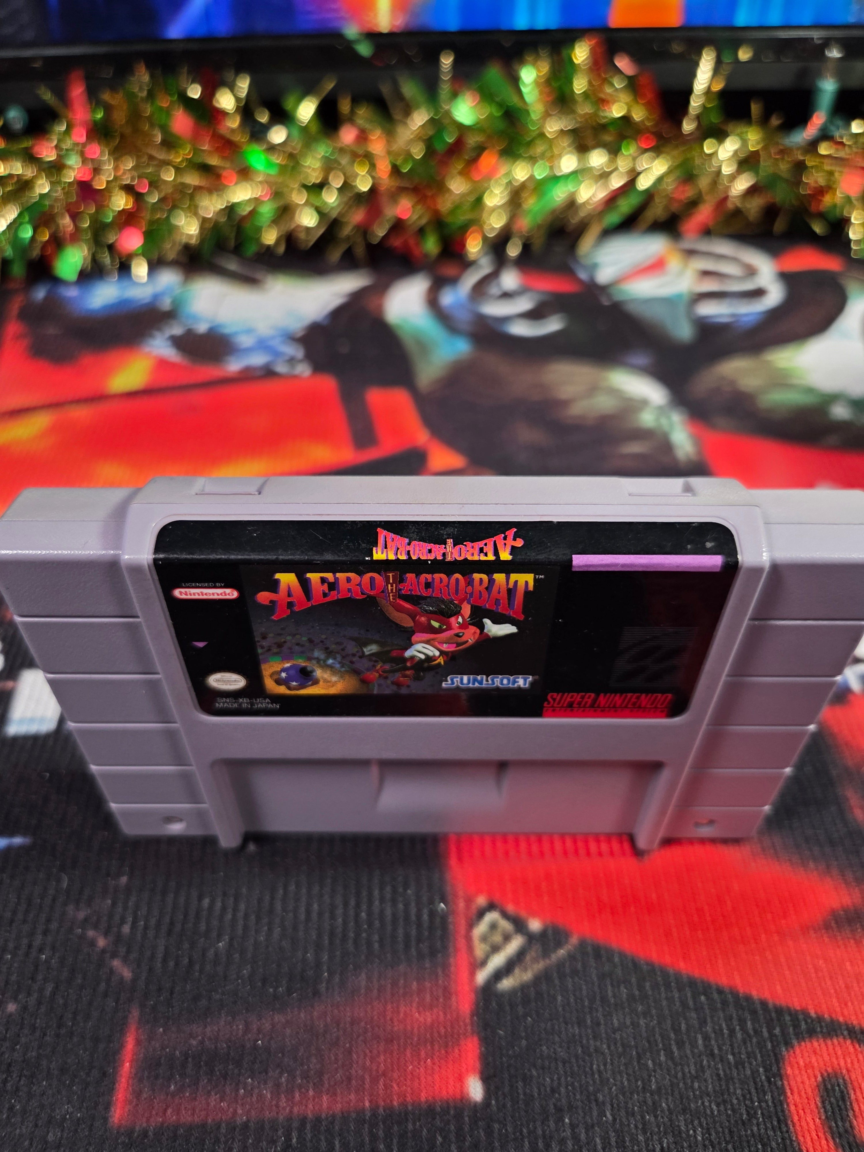 AERO THE ACRO BAT-SNES