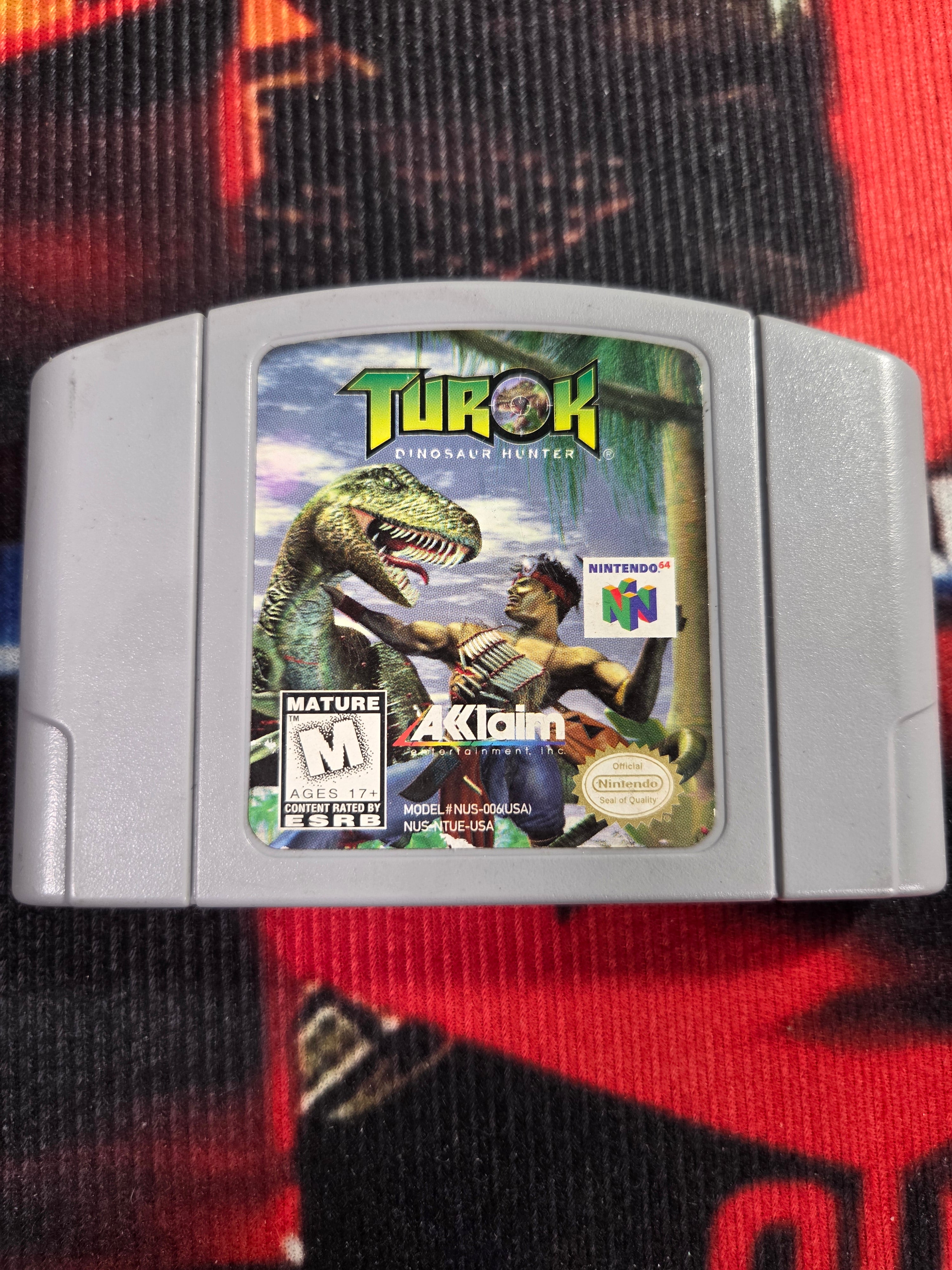 TUROK DINOSAUR HUNTER-N64