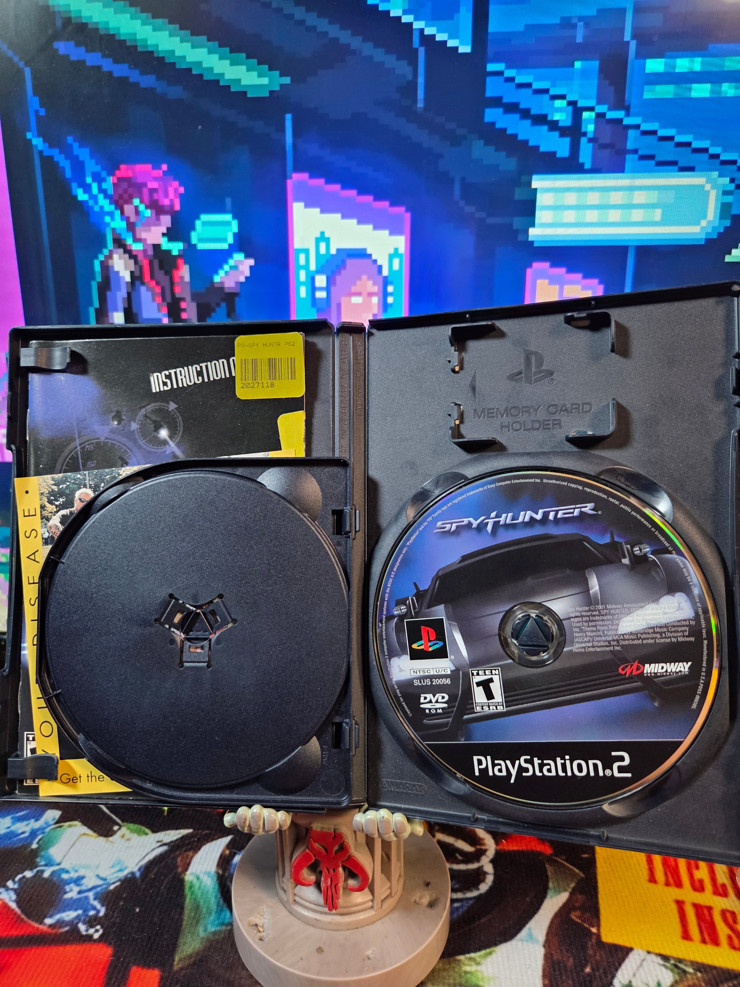 SPY HUNTER LIMITED EDITION WITH SALIVA CD-PS2