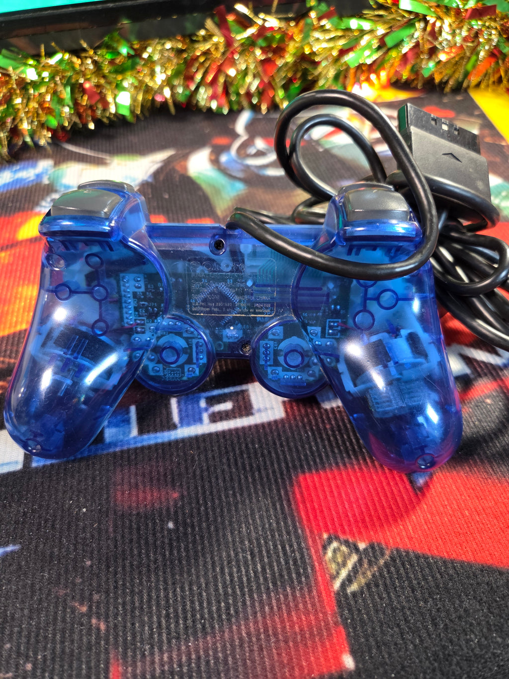 SONY OCEAN BLUE DUAL SHOCK 2 CONTROLLER-PS2