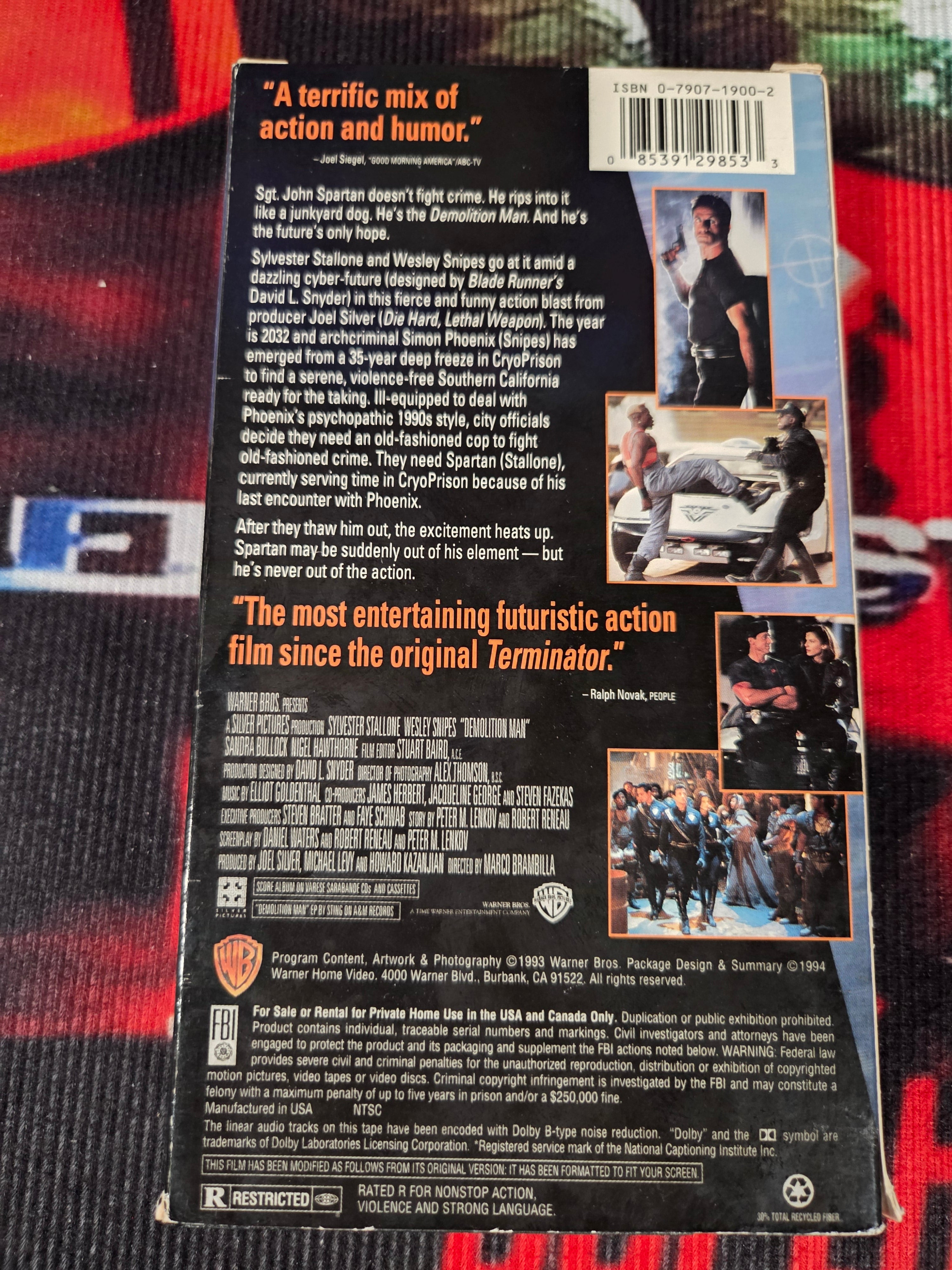 DEMOLITION MAN-VHS