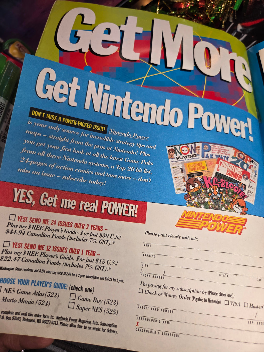 NINTENDO POWER #38 STREET FIGHTER II