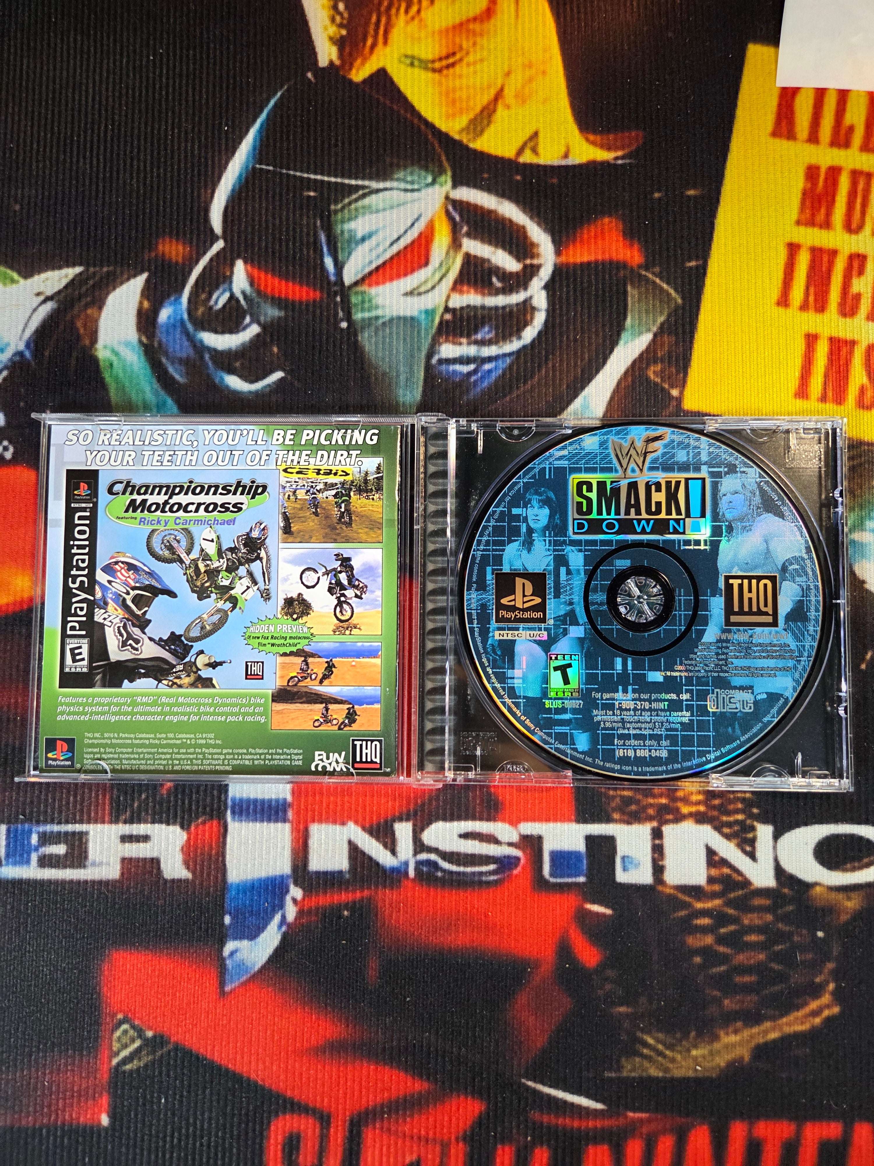 WWF SMACK DOWN-PS1