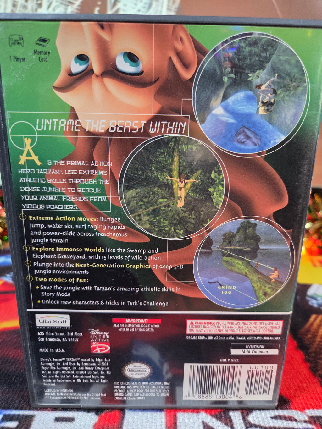 TARZAN UNTAMED-GAMECUBE