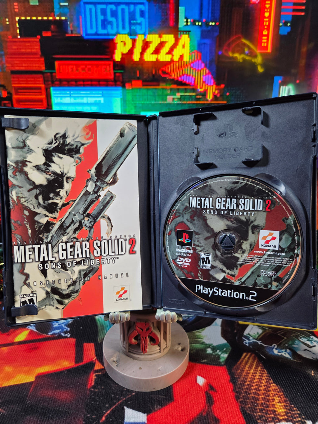 METAL GEAR SOLID 2 SONS OF  LIBERTY-PS2