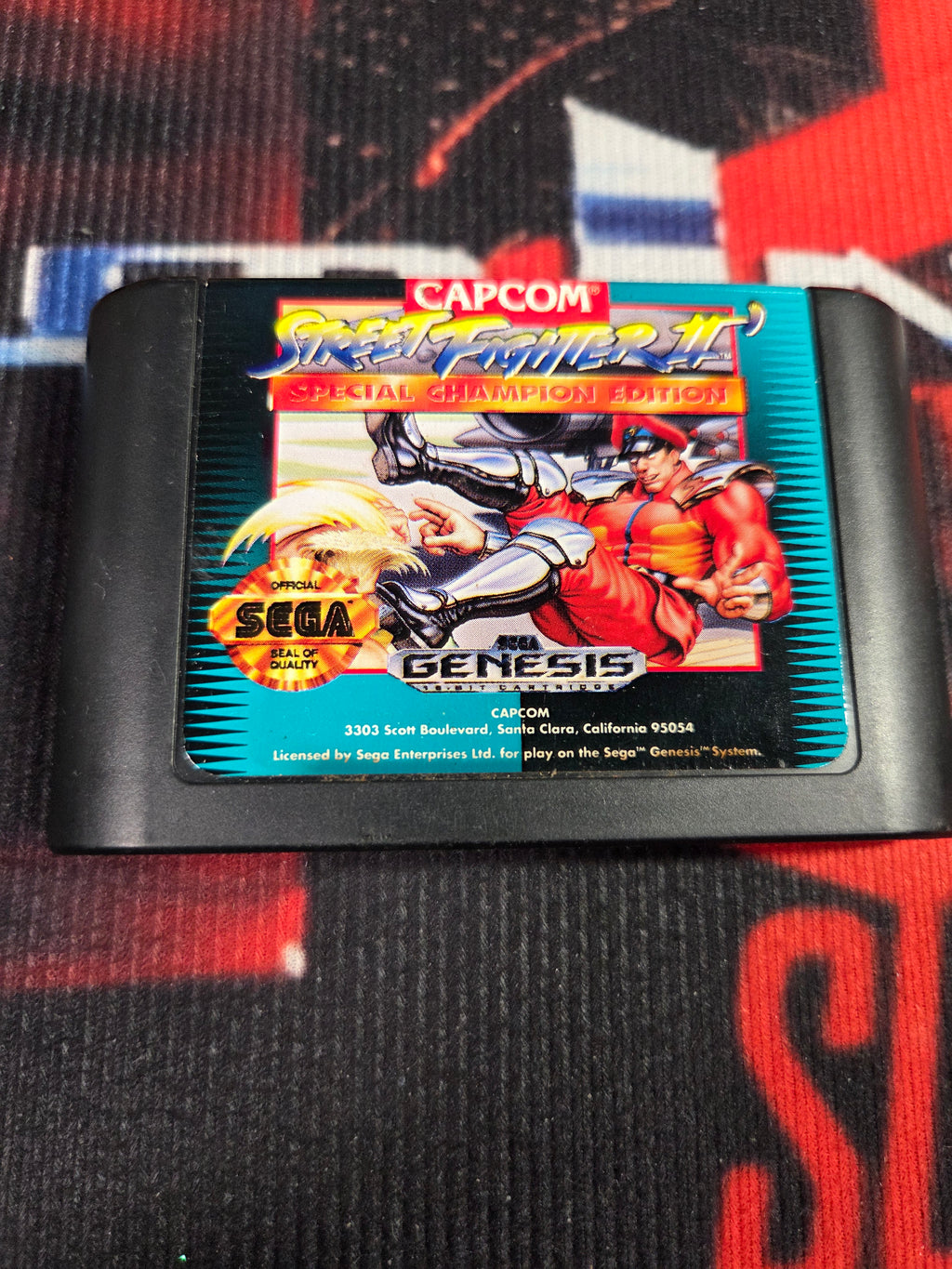 STREET FIGHTER II SPECIAL CHAMPIONSHIP EDITION-SEGA GENESIS