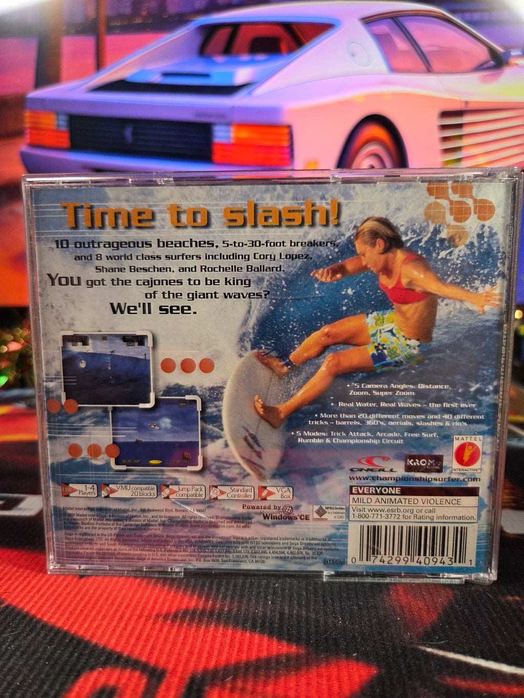 CHAMPIONSHIP SURFER-SEGA DREAMCAST