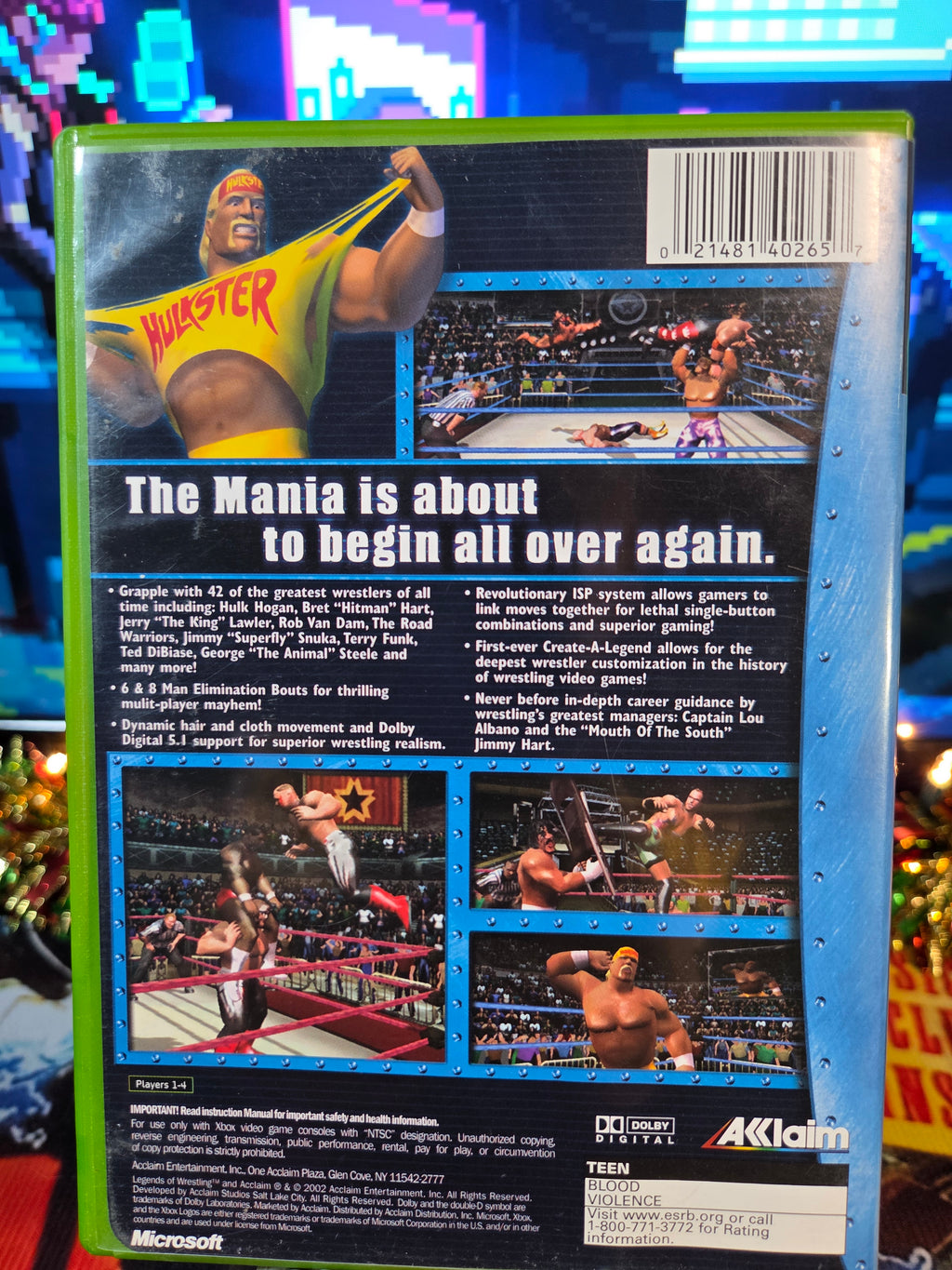 LEGENDS OF WRESTLING-XBOX
