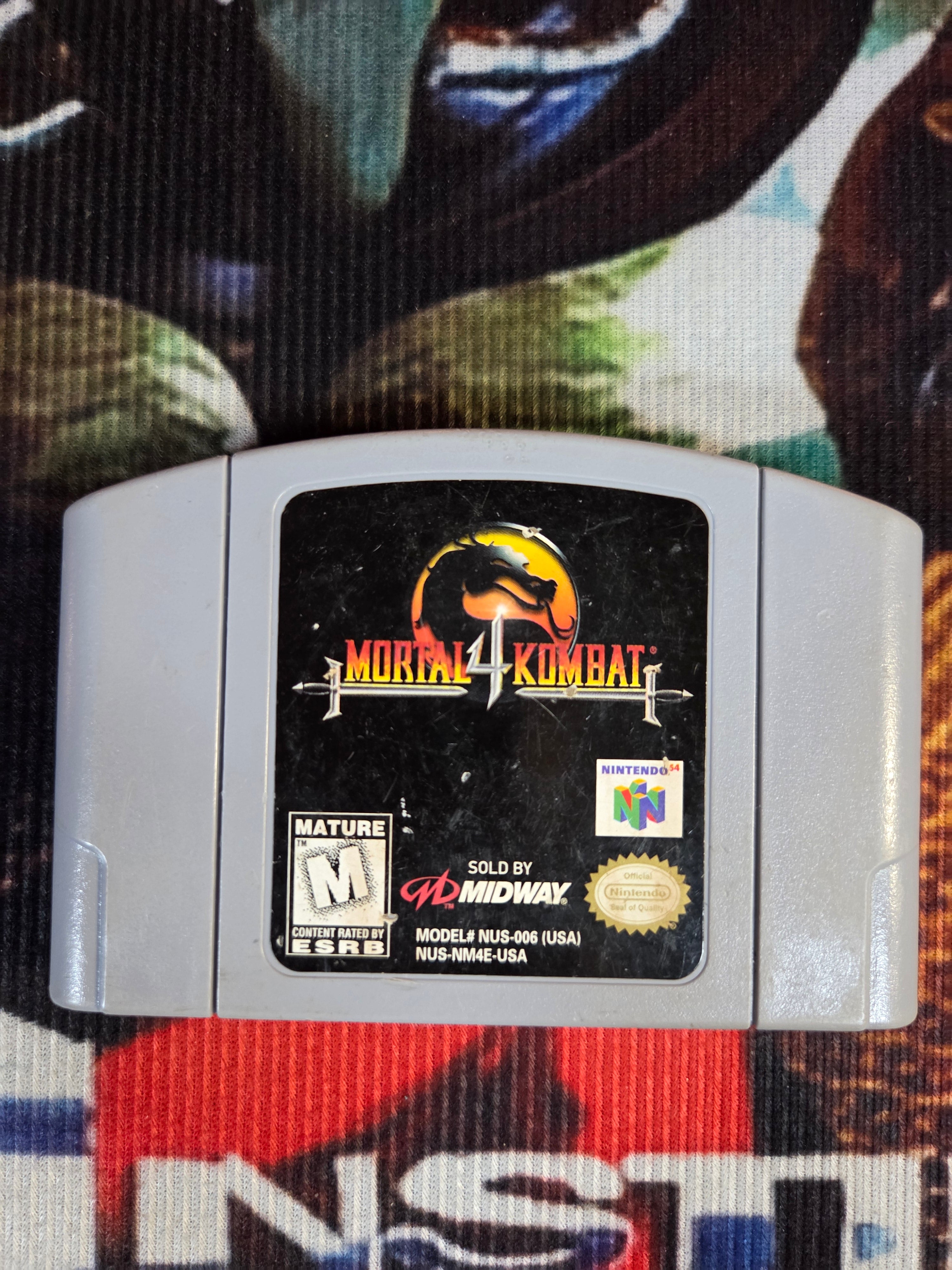 MORTAL KOMBAT 4-N64