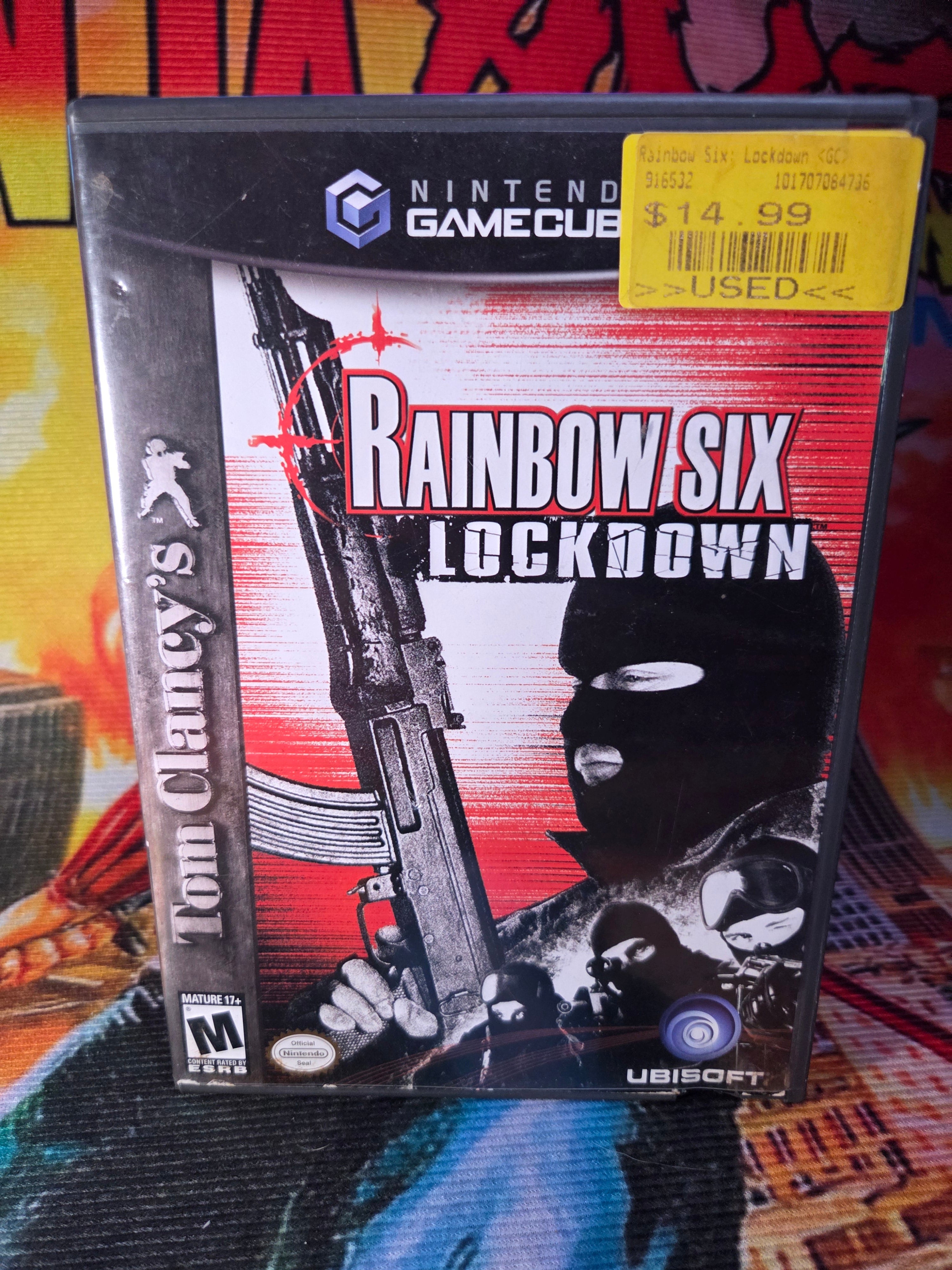 RAINBOW SIX LOCKDOWN-GAMECUBE
