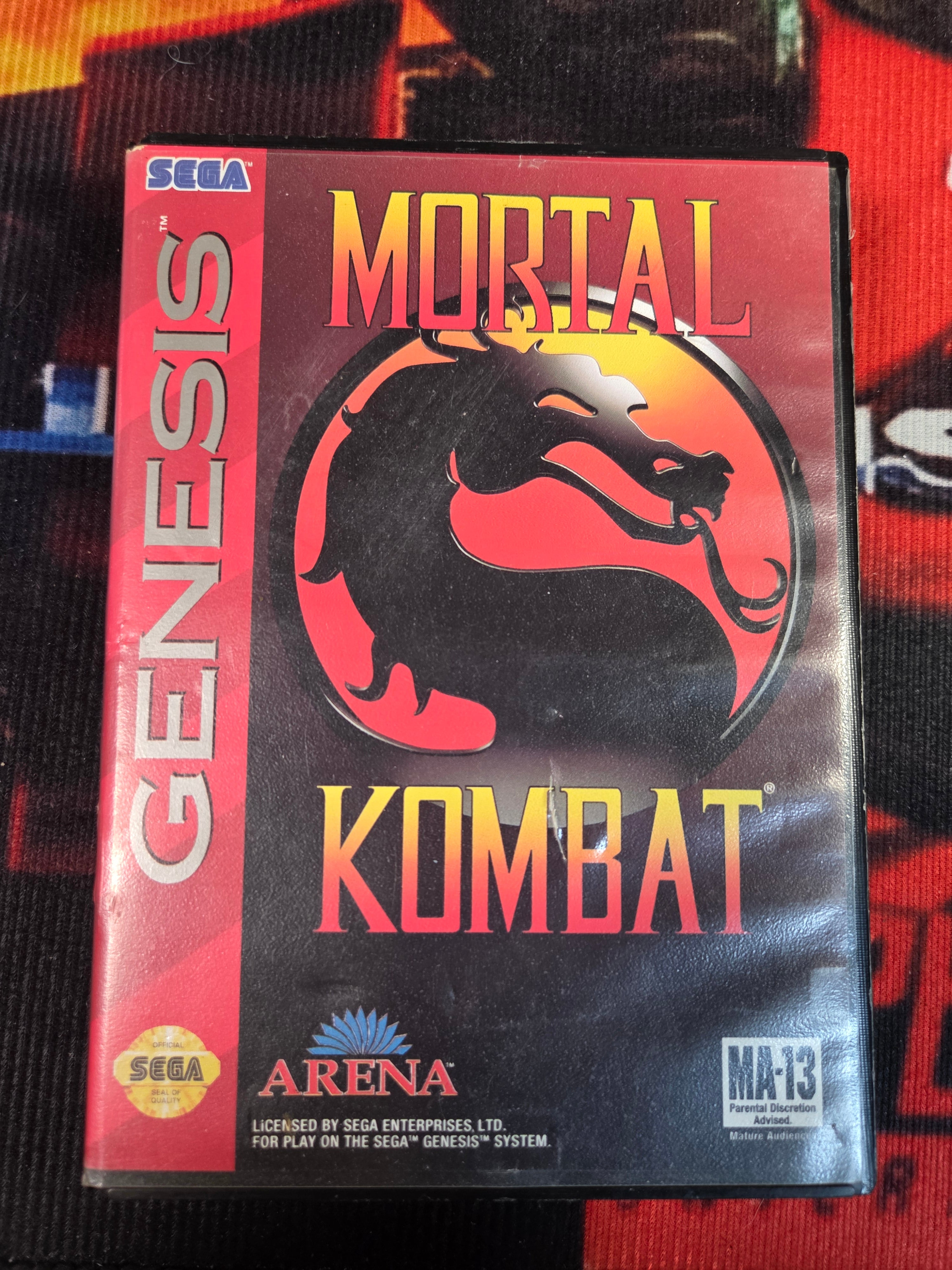 MORTAL KOMBAT-SEGA GENESIS