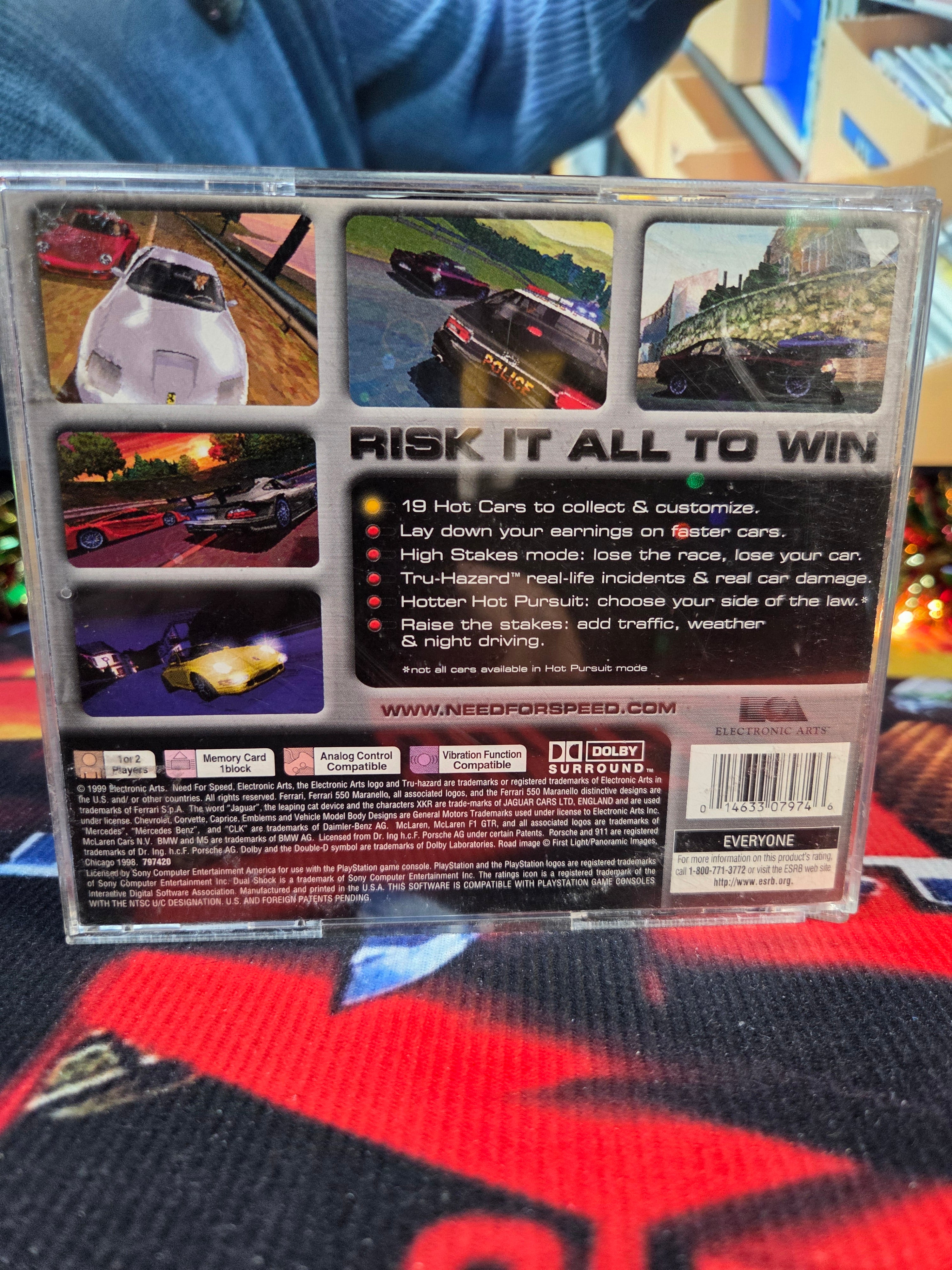 NEED FOR SPEED HIGH STAKES-PS1