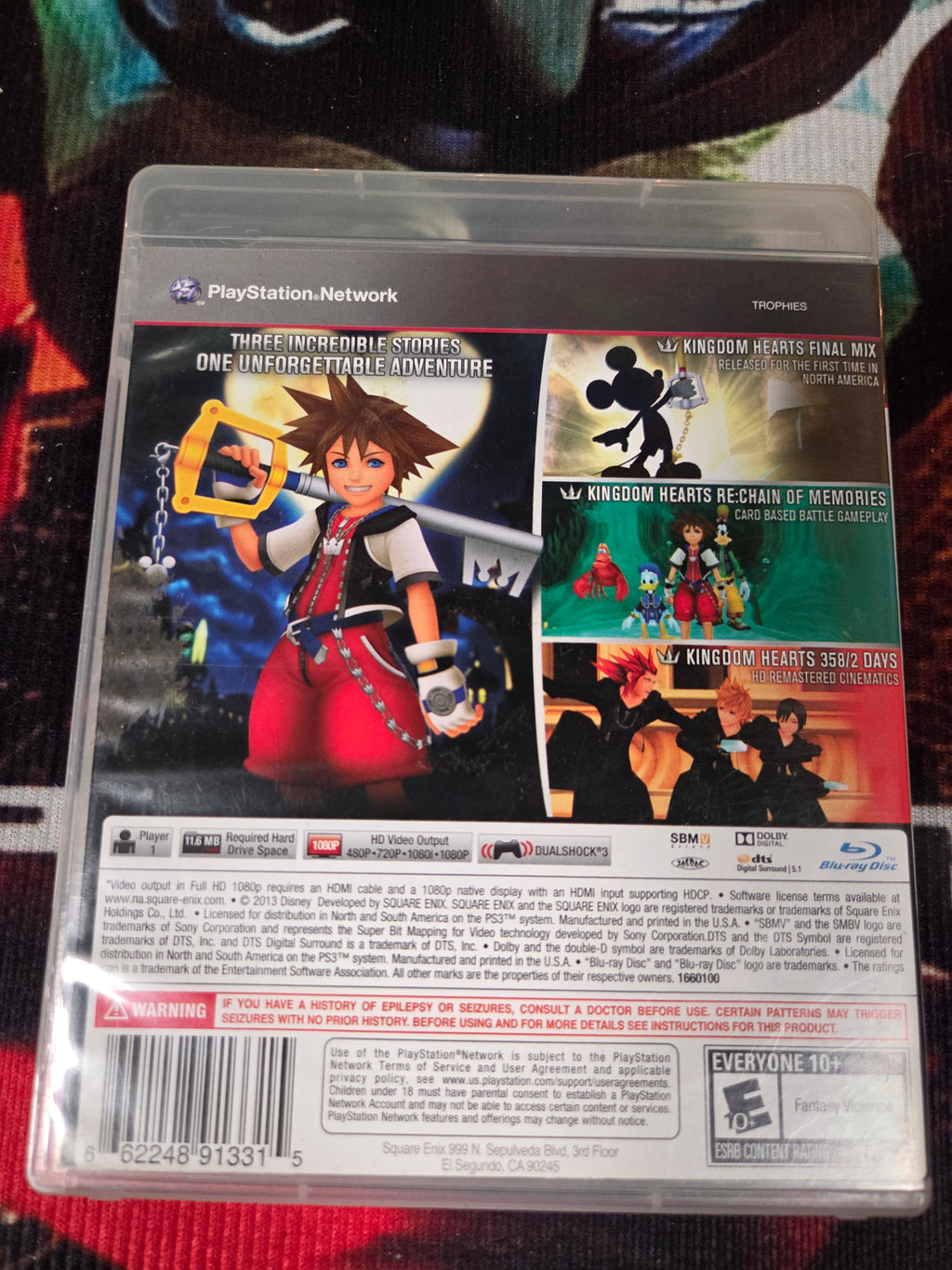 KINGDOM HEARTS HD 1.5 REMIX-PS3