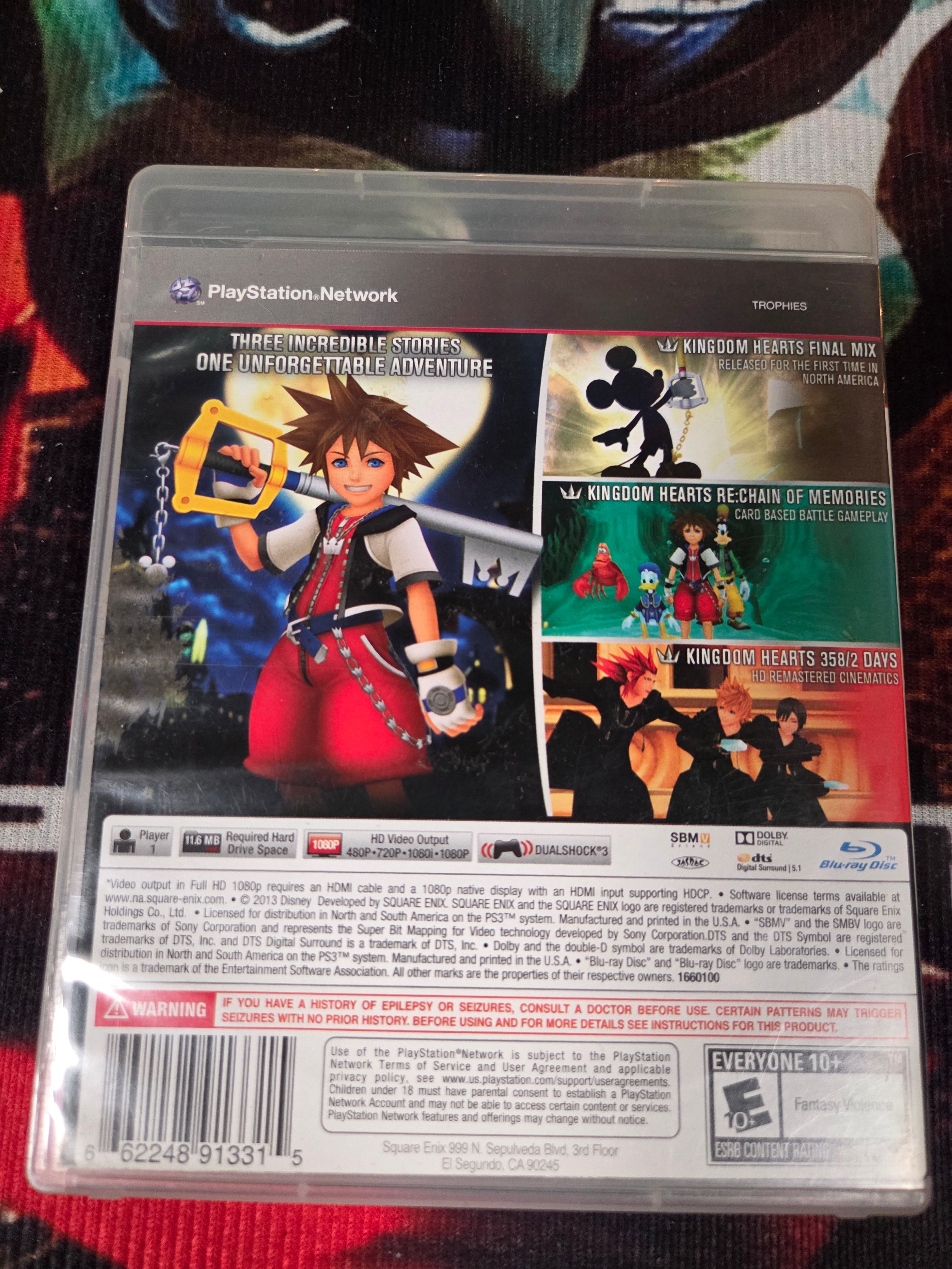 KINGDOM HEARTS HD 1.5 REMIX-PS3