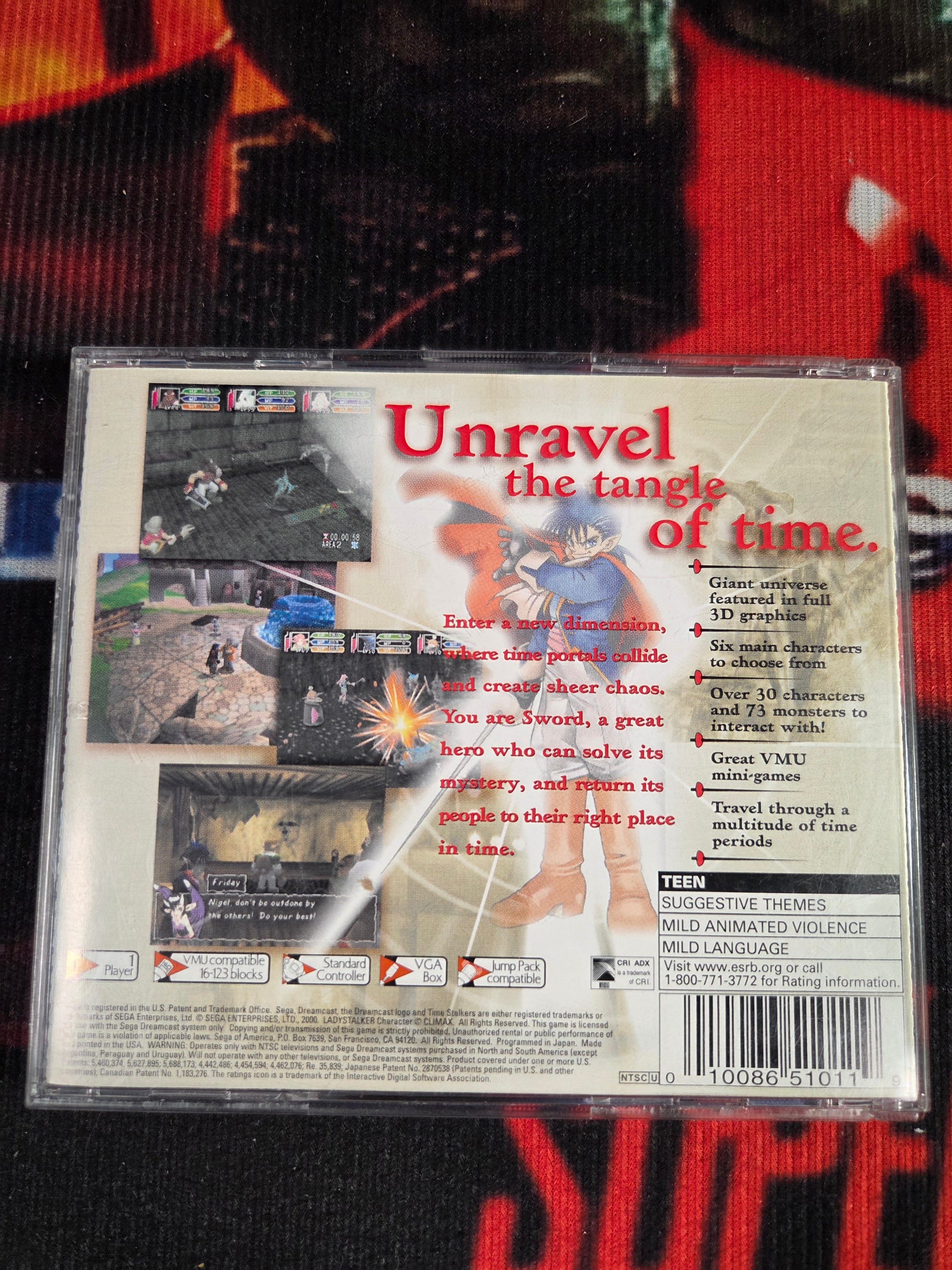TIME STALKERS-SEGA DREAMCAST